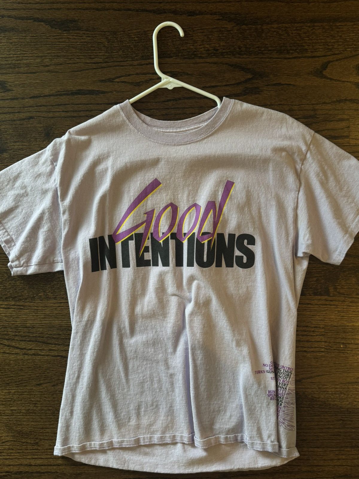 Vlone NAV VLONE Good Intentions Tee Size US L / EU 52-54 / 3 - 1 Thumbnail