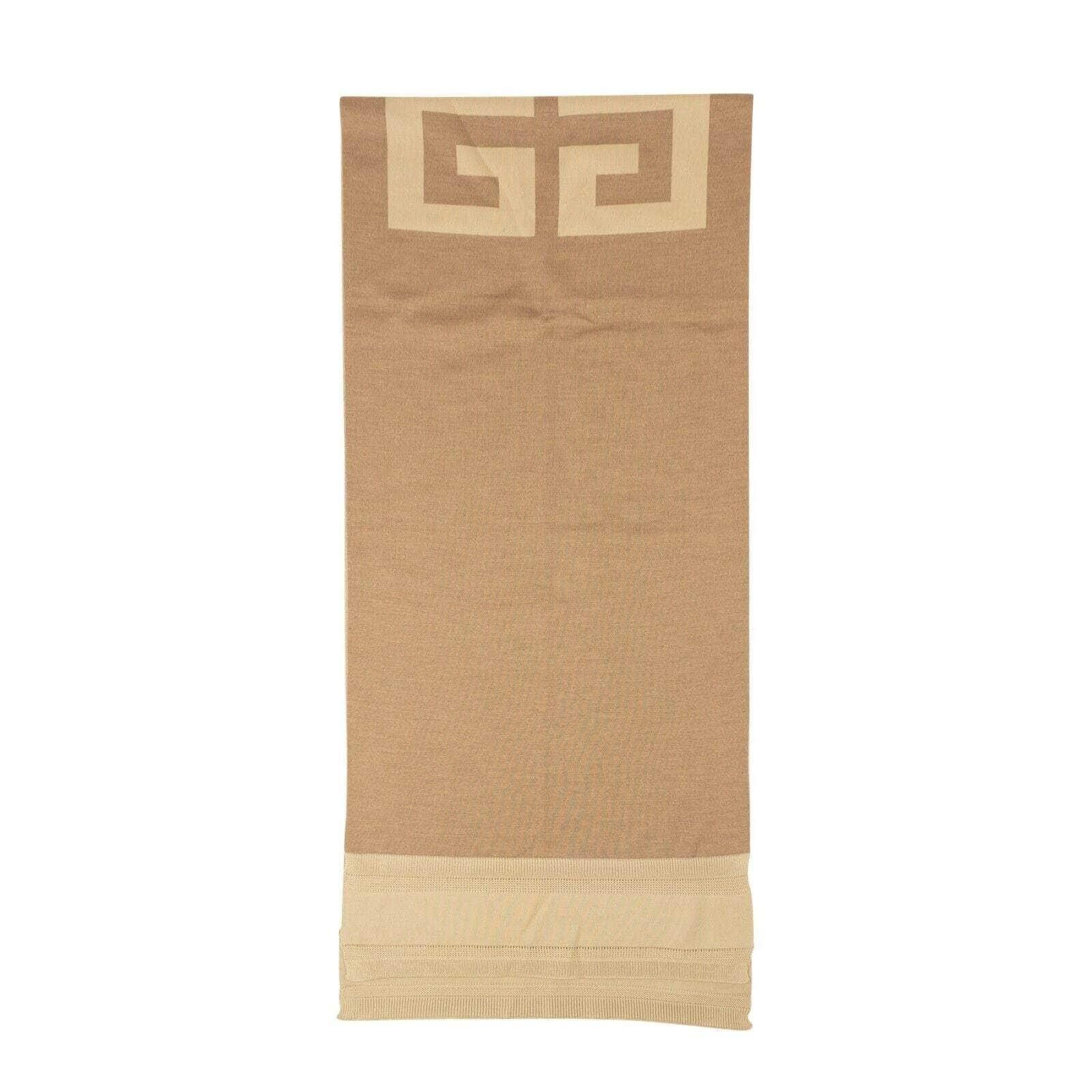 Givenchy Givenchy 모노그램 4G Wool Scarf Size ONE SIZE - 1 Thumbnail