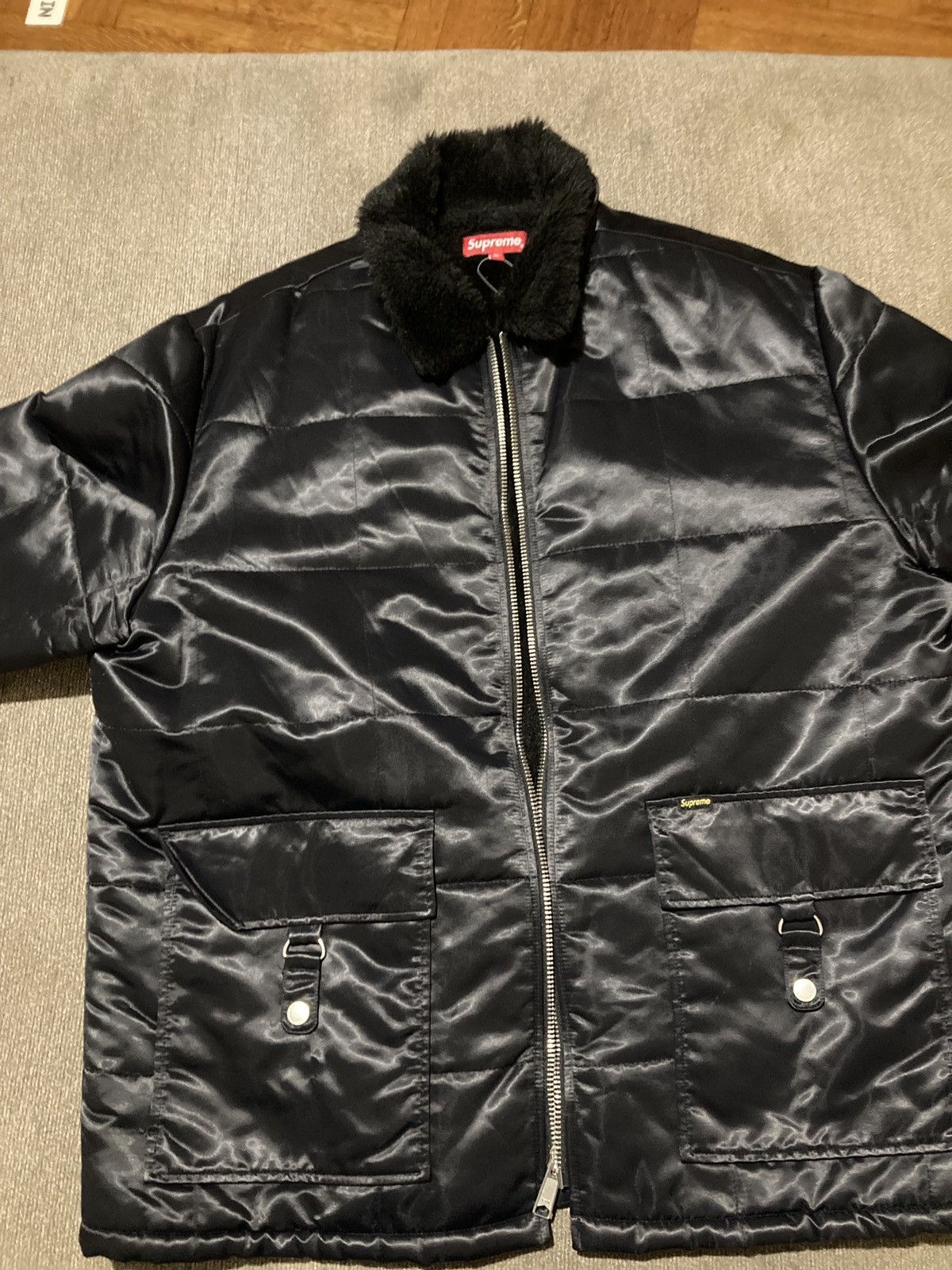 Supreme Supreme Quilted Cordura Lined Jacket Size US XL / EU 56 / 4 - 9 Thumbnail