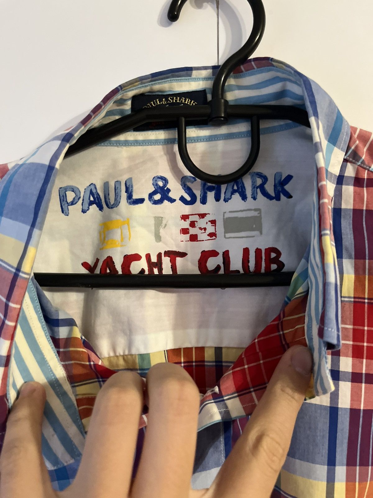 Paul & Shark Paul & Shark Luxury Plaid Cotton Long Sleeve Shirt Button Up Size US XXL / EU 58 / 5 - 9 Thumbnail