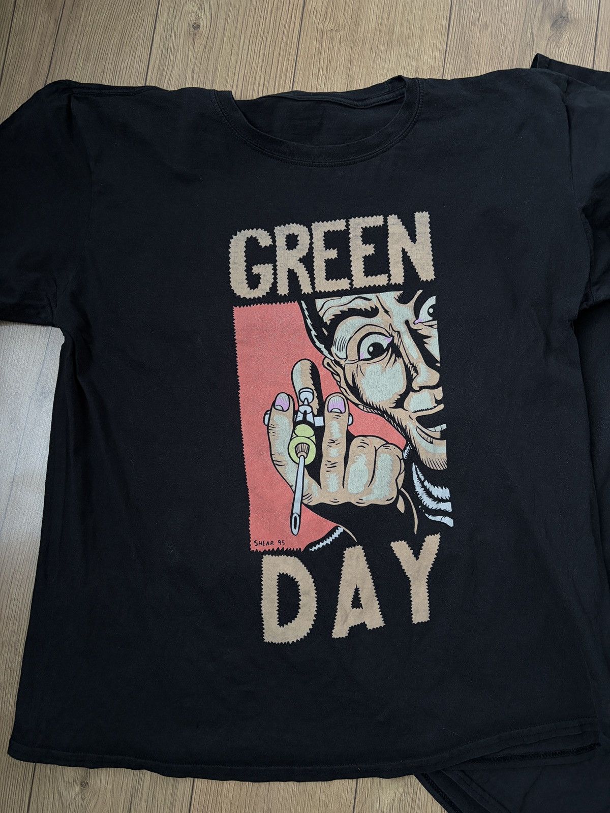 Band Tees Vintage Green Day 2 T-shirts Size US XL / EU 56 / 4 - 2 Thumbnail
