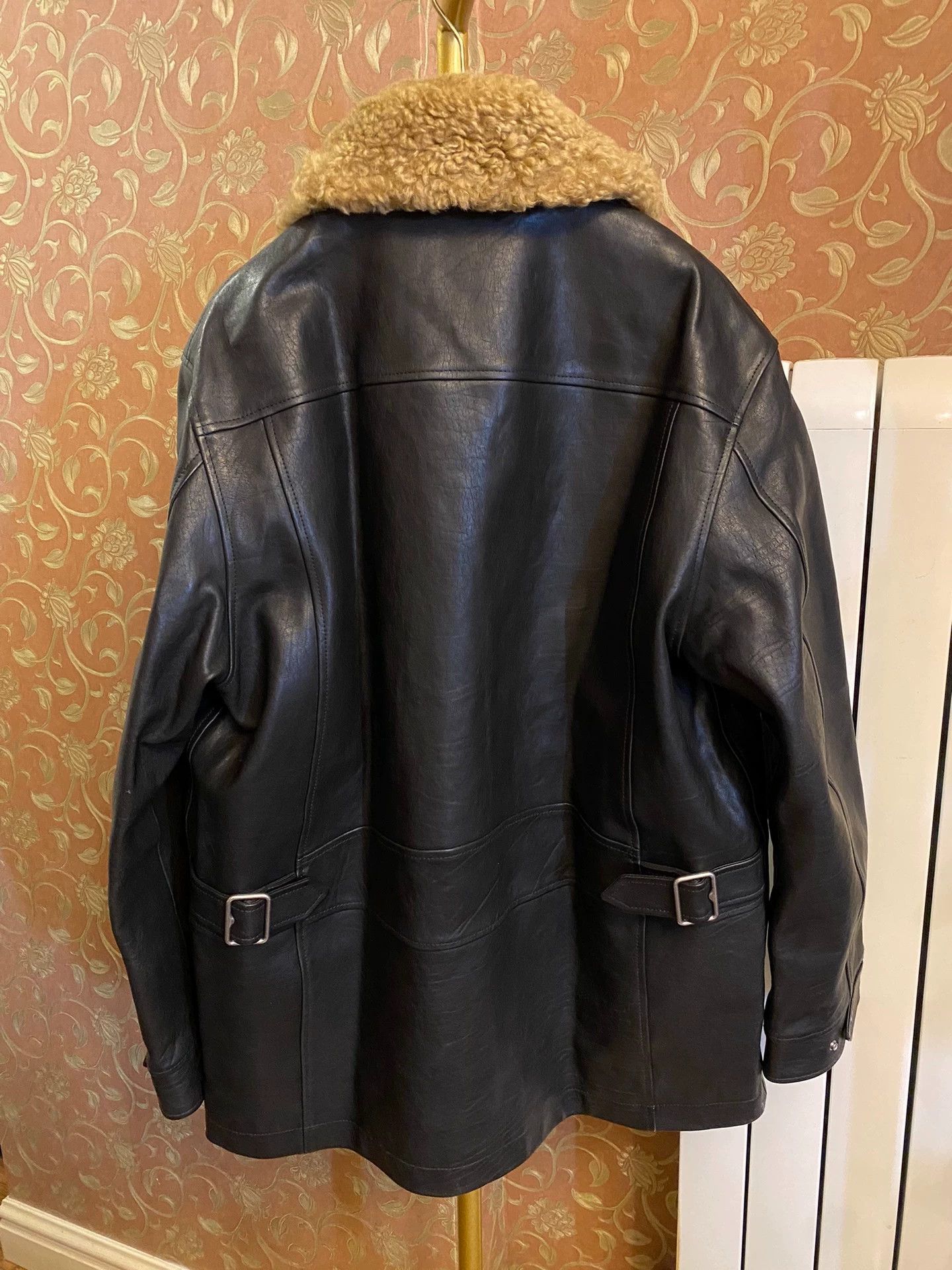 Burberry Burberry Calfskin Motorcycle Fur Collar Jacket Size US M / EU 48-50 / 2 - 5 Thumbnail