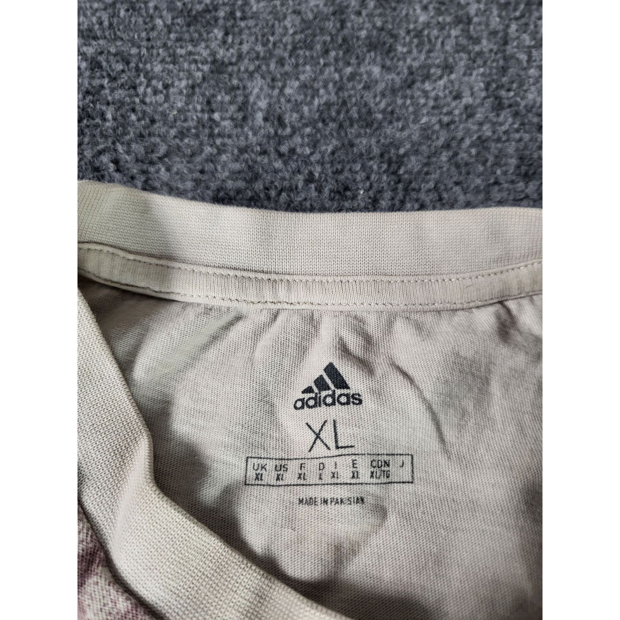 Adidas Adidas Brand Love Logo Tshirt Men Sz XL HK0377 Brown Virtual Size US XL / EU 56 / 4 - 7 Thumbnail