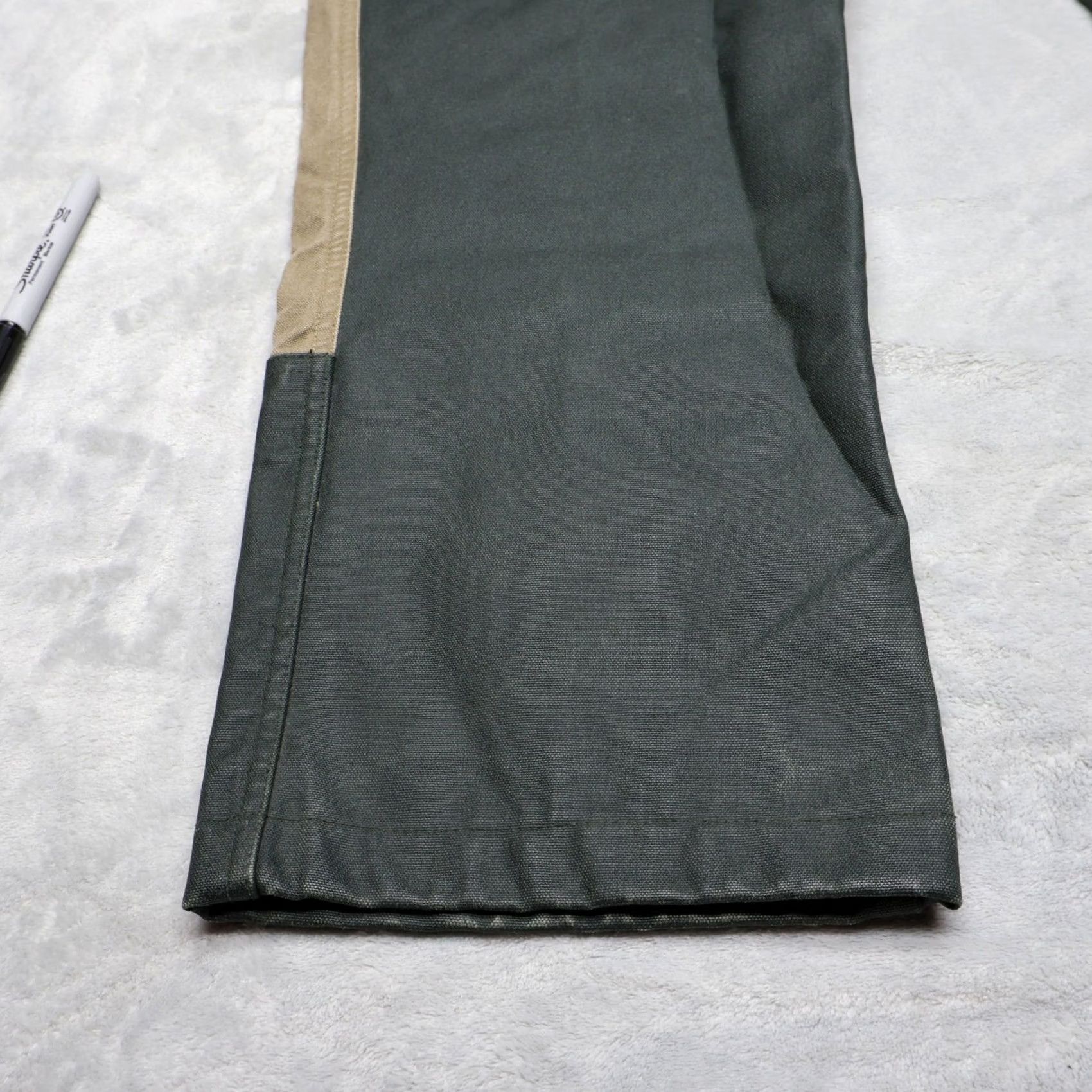 Vintage Columbia Pants Mens 36x34 Brown Briarshun Canvas Overlays Durable Workwear Field Size US 36 / EU 52 - 3 Thumbnail