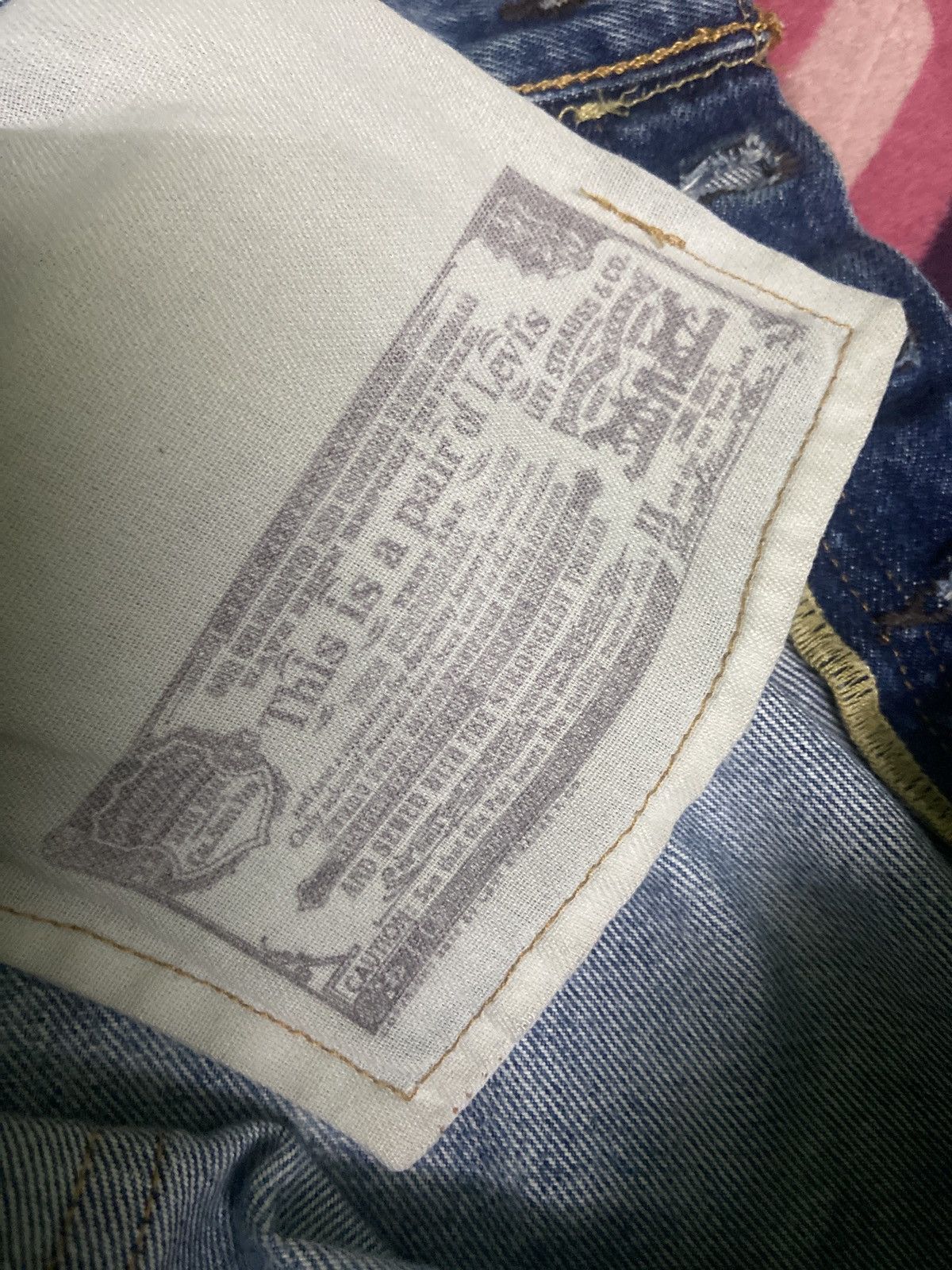 Levi's Levis 501 Made In Usa Size US 34 / EU 50 - 16 Thumbnail