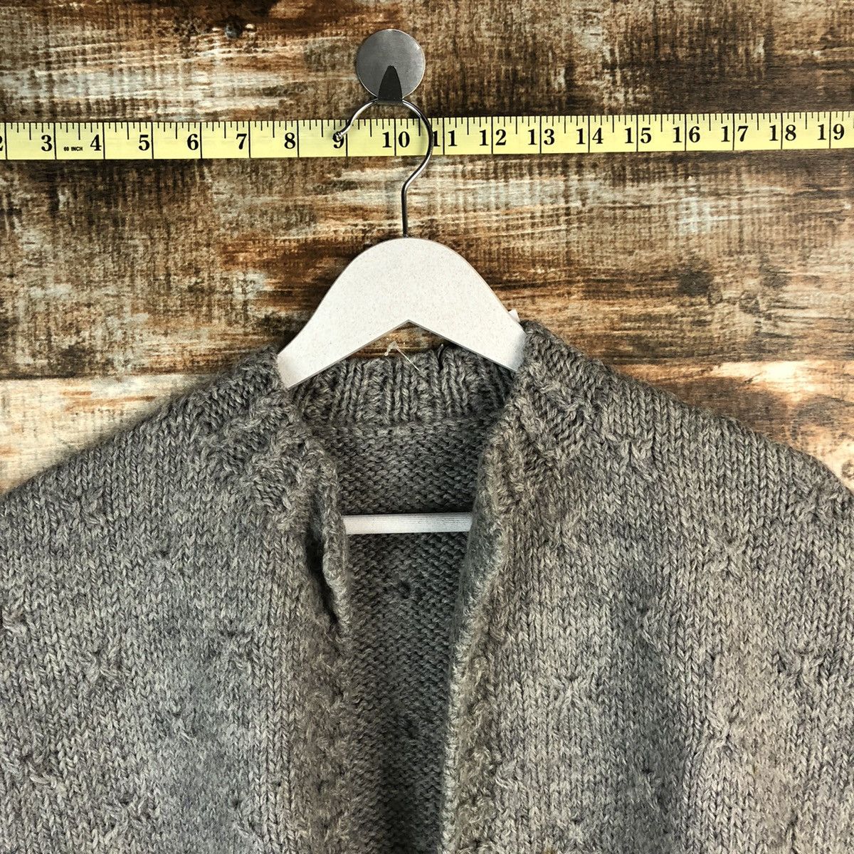 Homespun Knitwear × Japanese Brand Japanese Brand Grey vintage Knitwear #A1799 Size M / US 6-8 / IT 42-44 - 4 Thumbnail