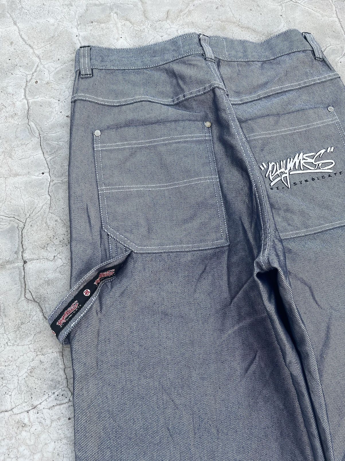 JNCO Y2K Rhymes NY Syndicate hip hope records pant Size US 32 / EU 48 - 3 Thumbnail