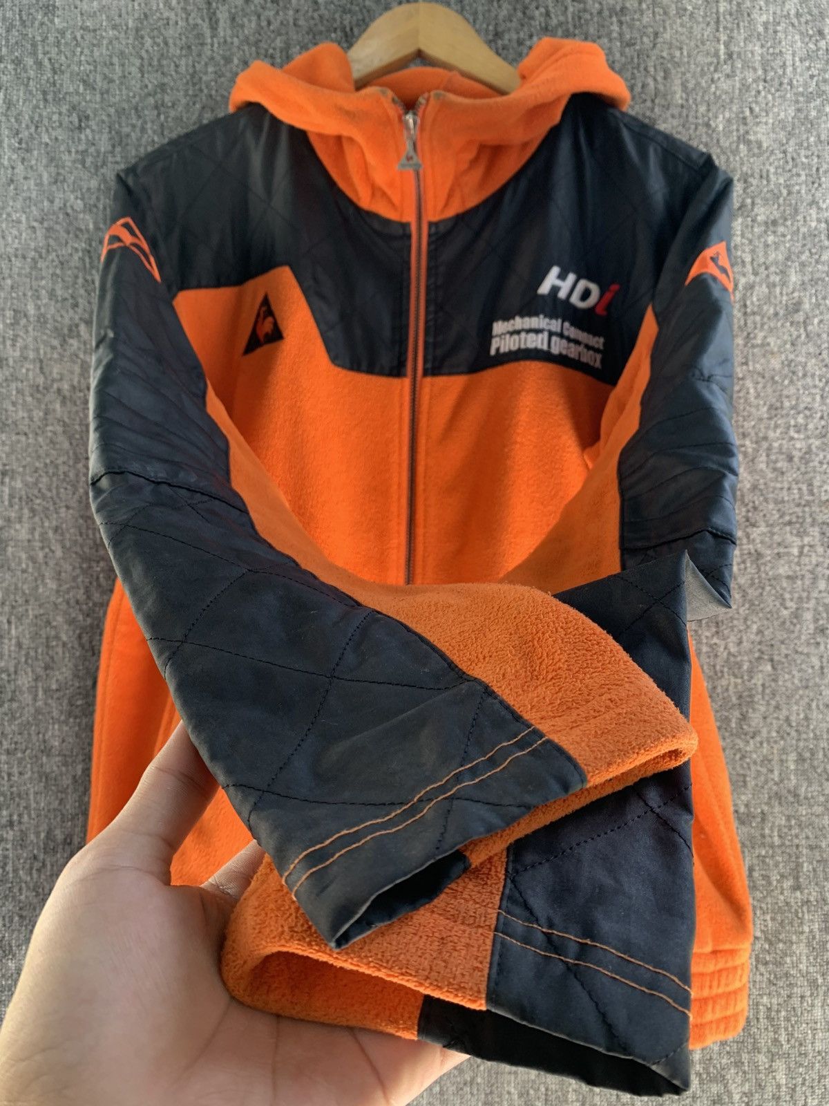 Le Coq Sportif Le Coq Sportif X Peugeot HDi Piloted Gearbox Vintage Jacket Size US L / EU 52-54 / 3 - 9 Thumbnail
