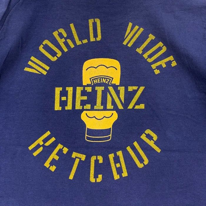 Beams Plus BEAMS PLUS x HEINZ Tomato Ketchup Pure Indigo Tee Shirt Size S / US 4 / IT 40 - 5 Thumbnail