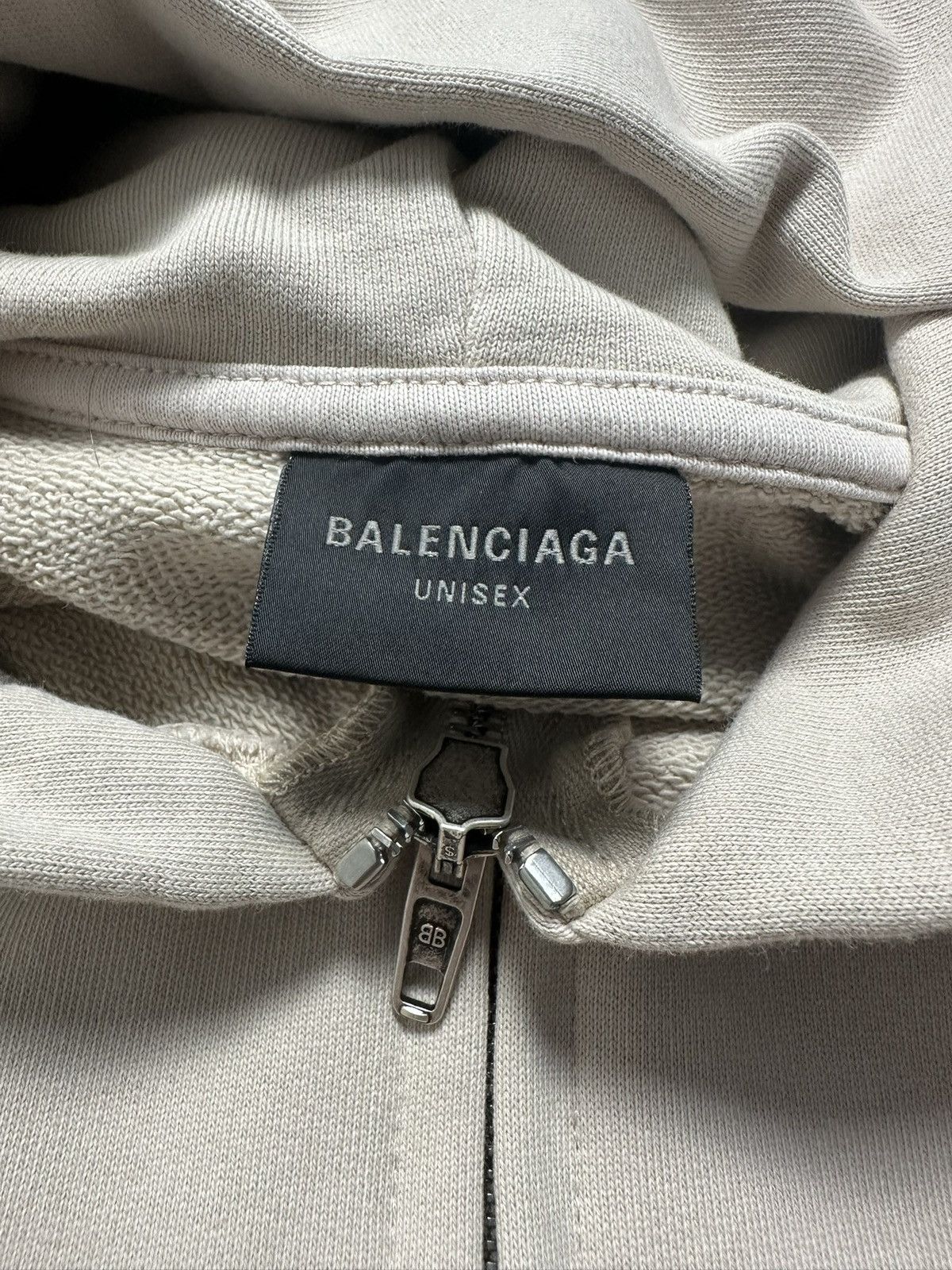 Balenciaga Balenciaga Metal BB zip-up hoodie S NEW Size US S / EU 44-46 / 1 - 7 Thumbnail