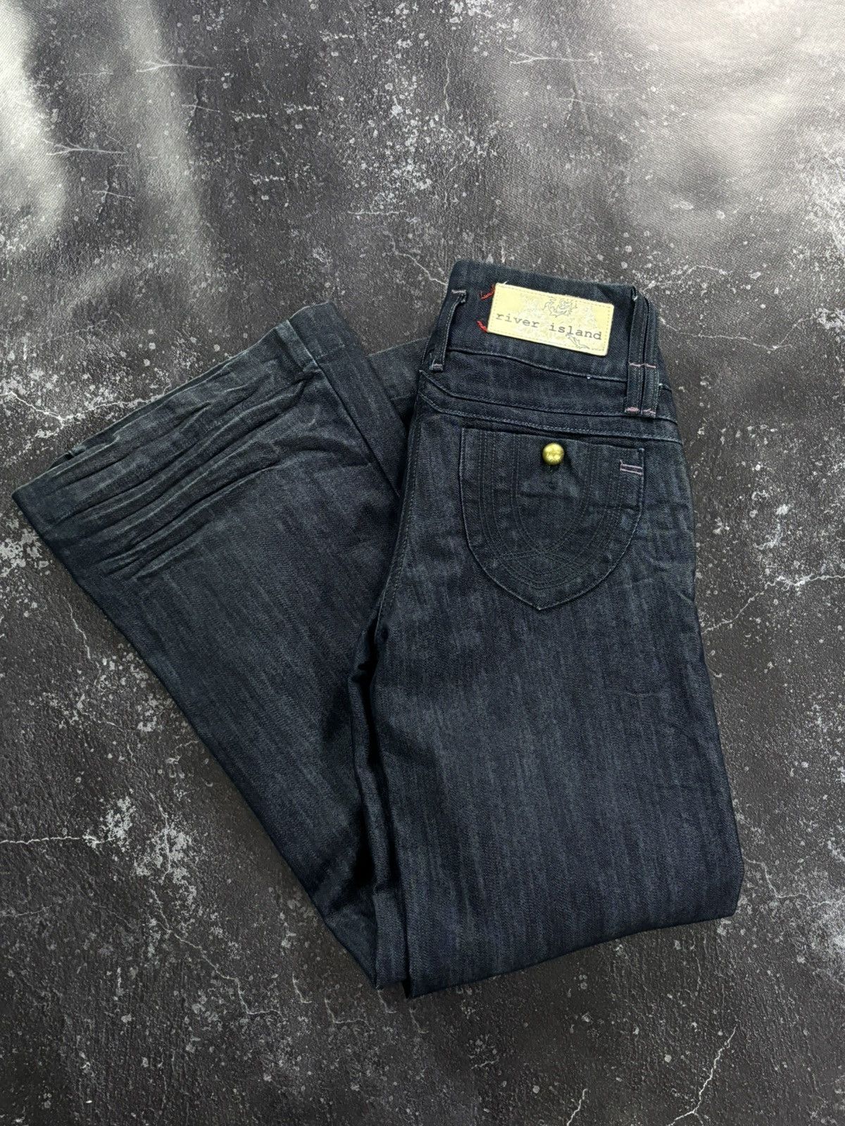 Vintage Low-rise Bell-bottom jeans Size 30" / US 8 / IT 44 - 6 Thumbnail