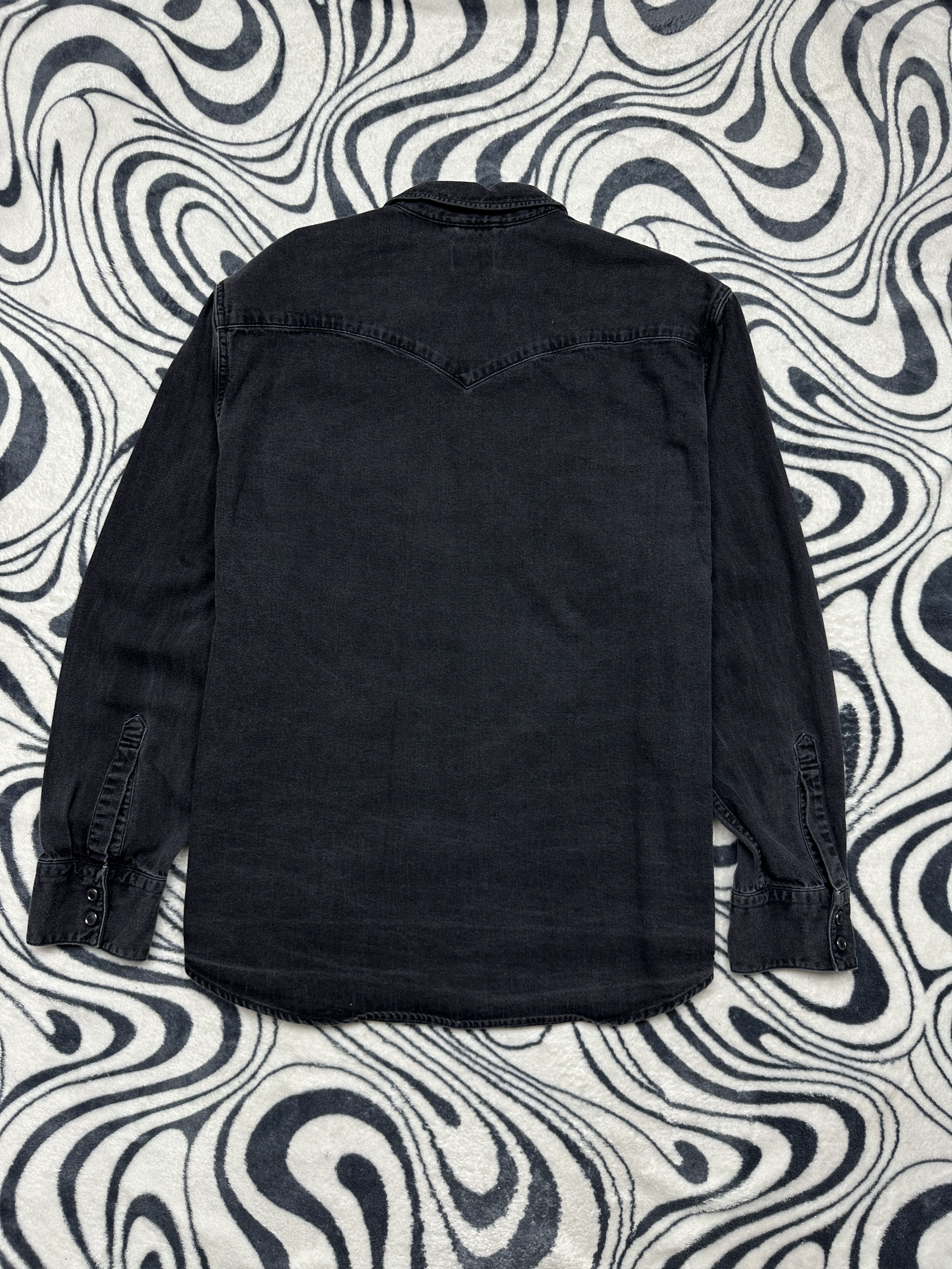 Levi's Levi's Vintage Mens Grey Denim Shirt Jeans Size US XXL / EU 58 / 5 - 7 Thumbnail