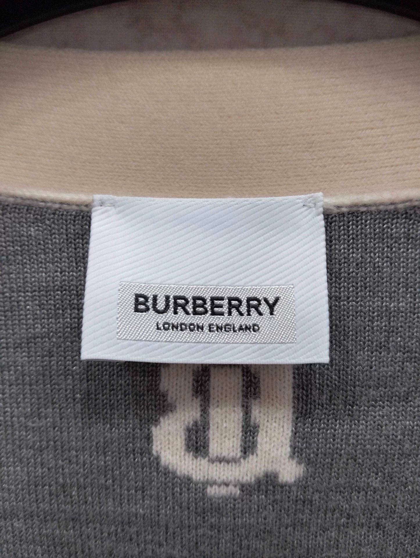 Burberry Burberry all over print wool knit cardigan XS 95 new Size US XS / EU 42 / 0 - 3 Thumbnail
