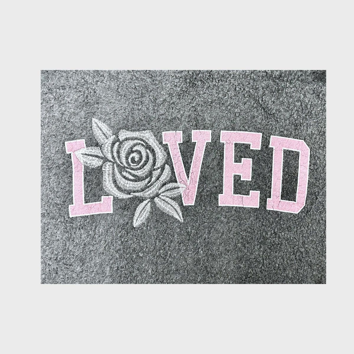 Other PJ Salvage Women’s Gray Pink Embroidered Print Hoodie Sz M Size M / US 6-8 / IT 42-44 - 14 Thumbnail