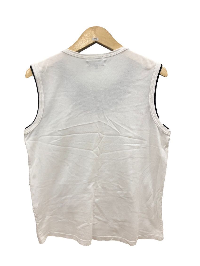 20471120 Y2k beaumont carr poem skull cross bondage zipper tanktop Size US M / EU 48-50 / 2 - 4 Thumbnail