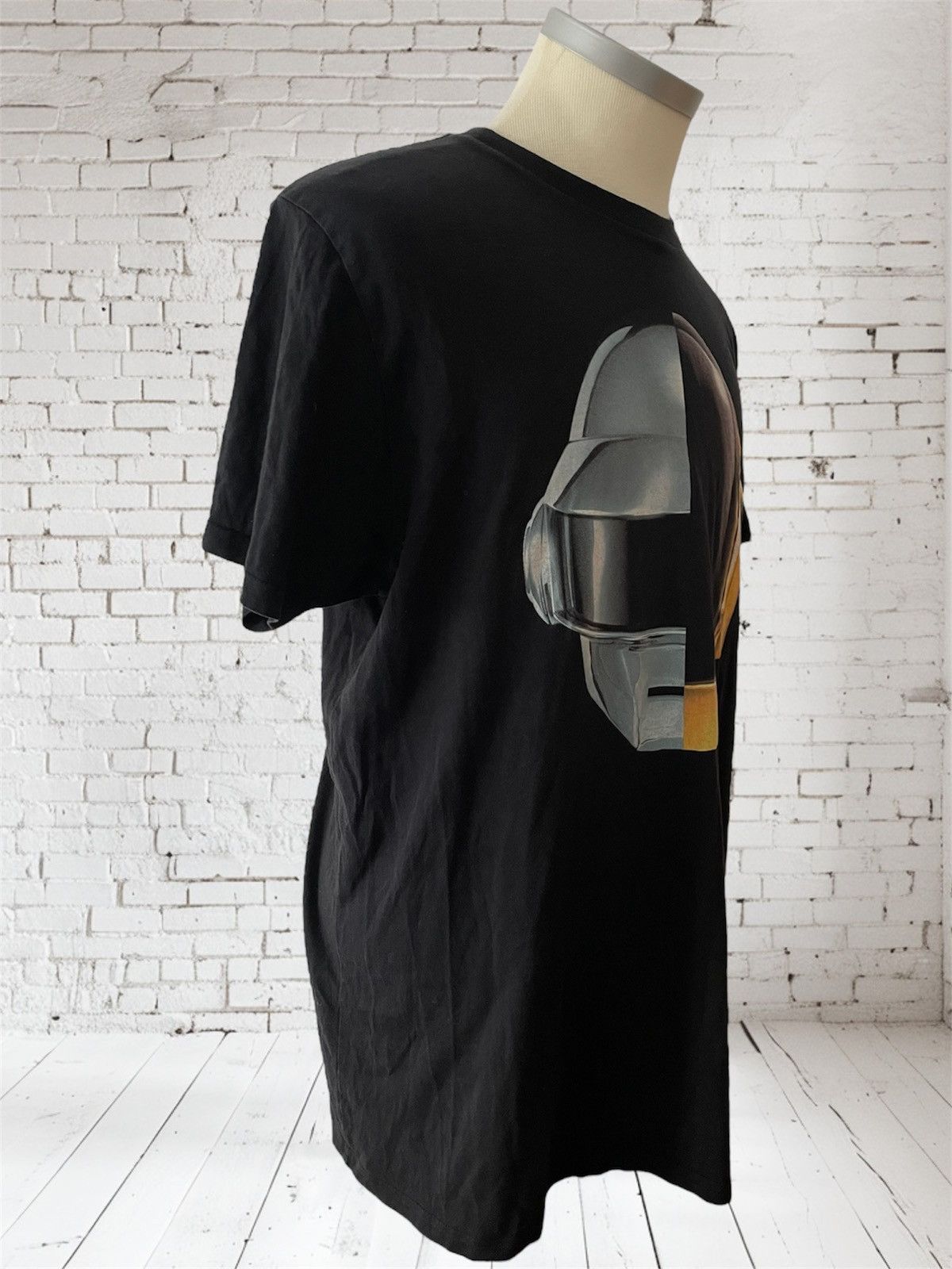 Band Tees Daft Punk Random Access Memories Split Helmet T-Shirt Size US XXL / EU 58 / 5 - 4 Thumbnail