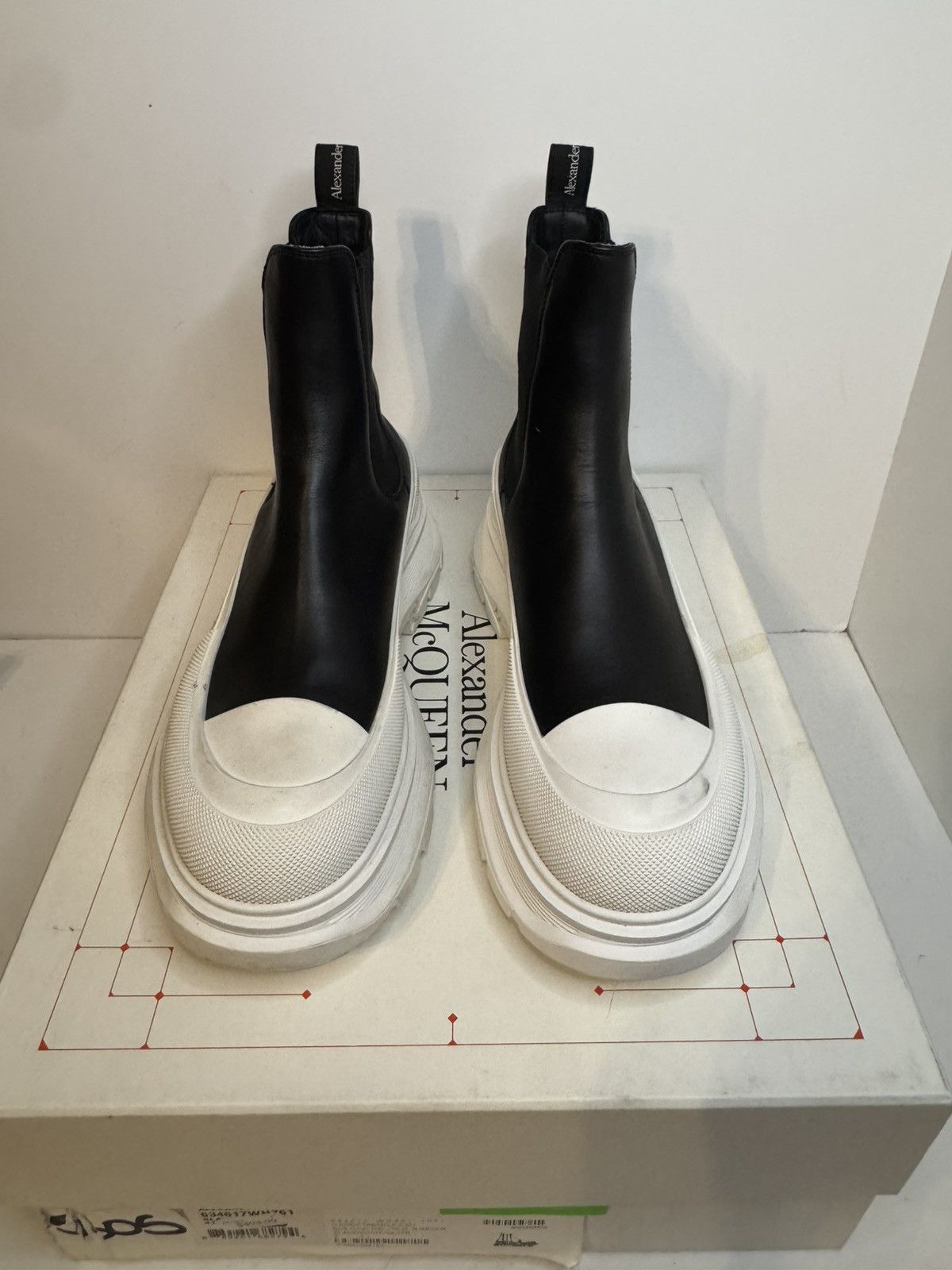 Alexander McQueen Alexander McQueen Men's Tread Slick Boots, Size US 8 / EU 41 - 2 Thumbnail