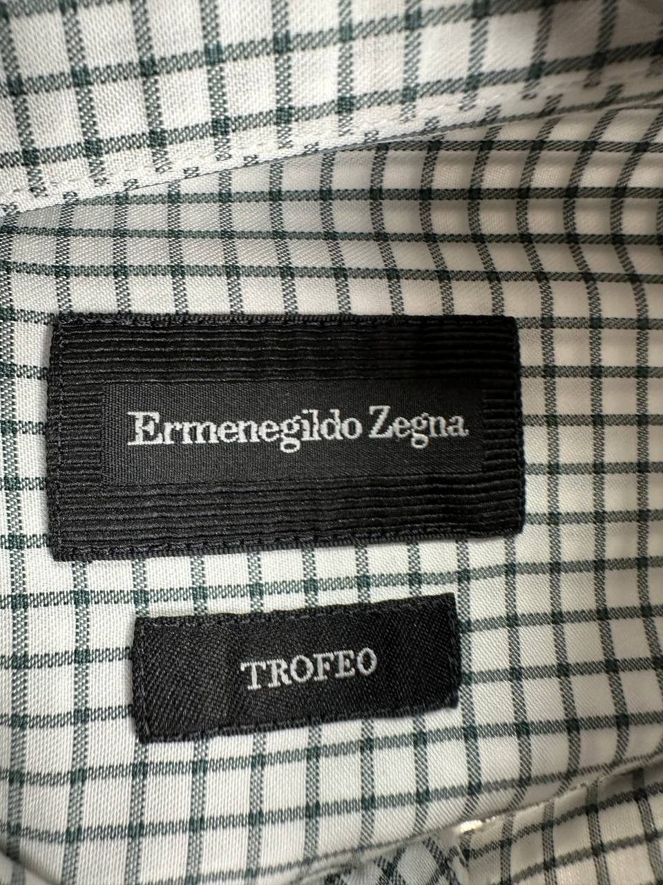 Ermenegildo Zegna Ermenegildo Zegna Trofeo Button Up Shirt Poplin Tailored Fit Size US M / EU 48-50 / 2 - 11 Thumbnail