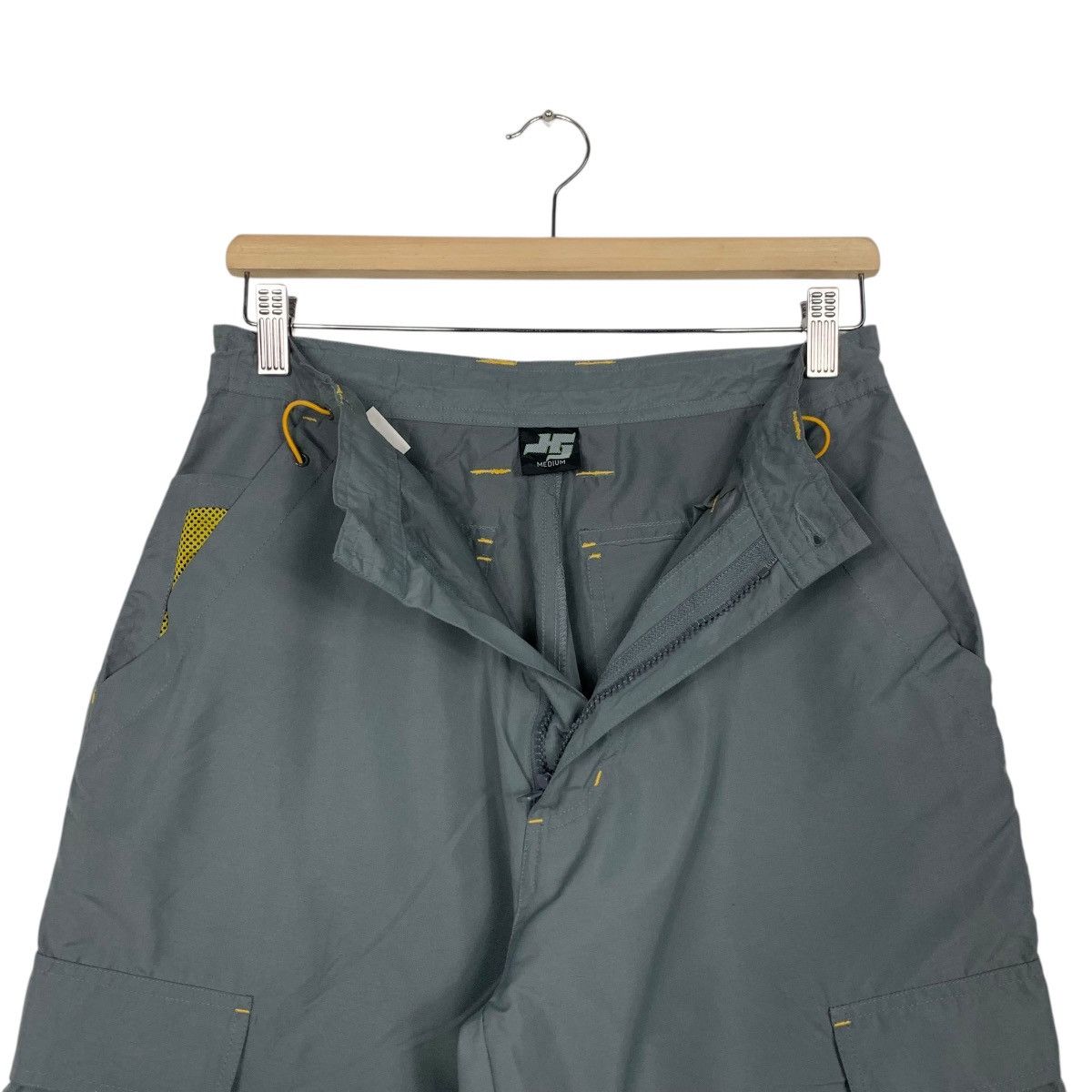 Japanese Brand NON HOOLIGAN Bondage Multipocket Poly Cargo Pant #2817-C127 Size US 28 / EU 44 - 9 Thumbnail