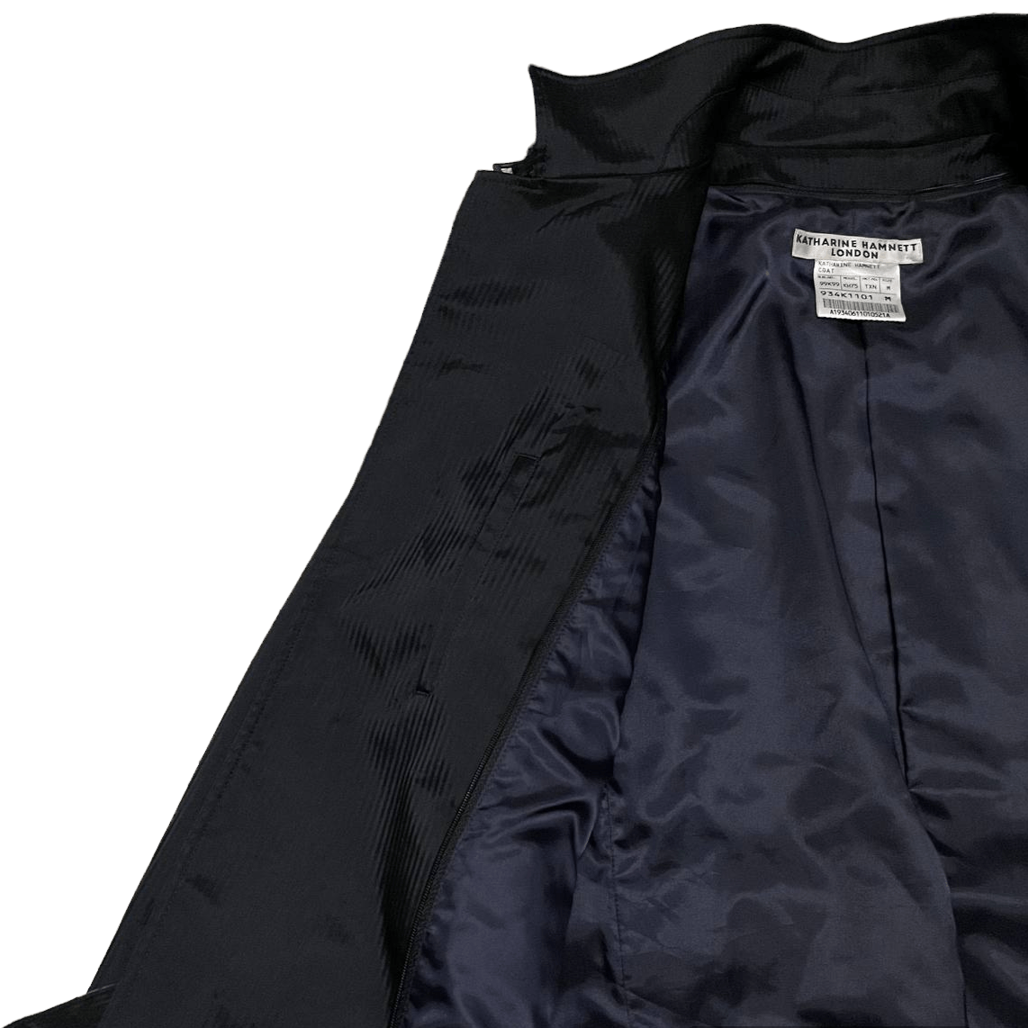 Japanese Brand Katharine Hamnett London Coat With Belts Size US M / EU 48-50 / 2 - 8 Thumbnail