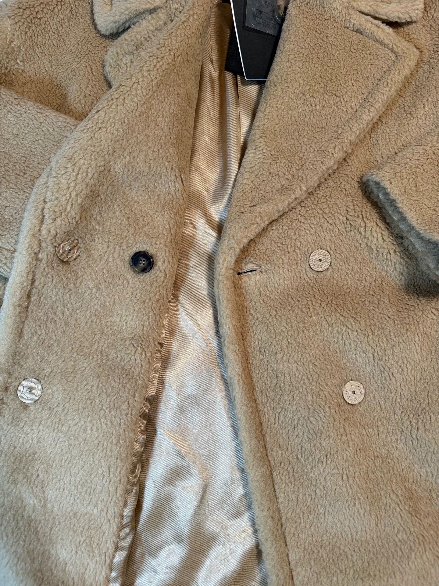 Weekend Max Mara MaxMara Weekend Teddy 2024 FW Beige Coat Women's 38 Size S / US 4 / IT 40 - 2 Thumbnail