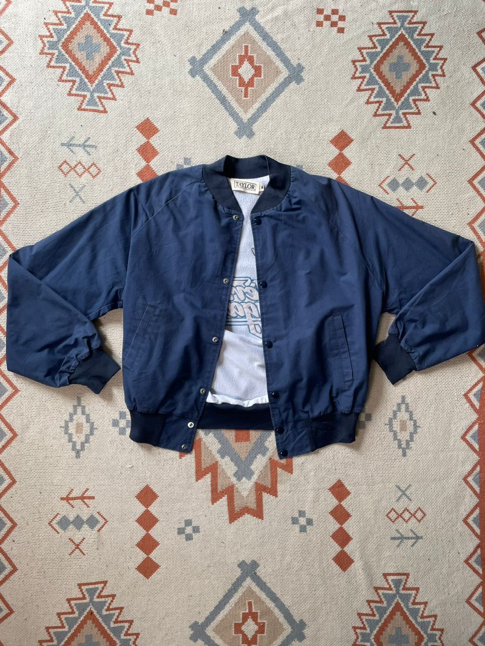 Band Tees × Vintage Vintage Merle Haggard Bomber Jacket Made in USA Size US M / EU 48-50 / 2 - 4 Thumbnail