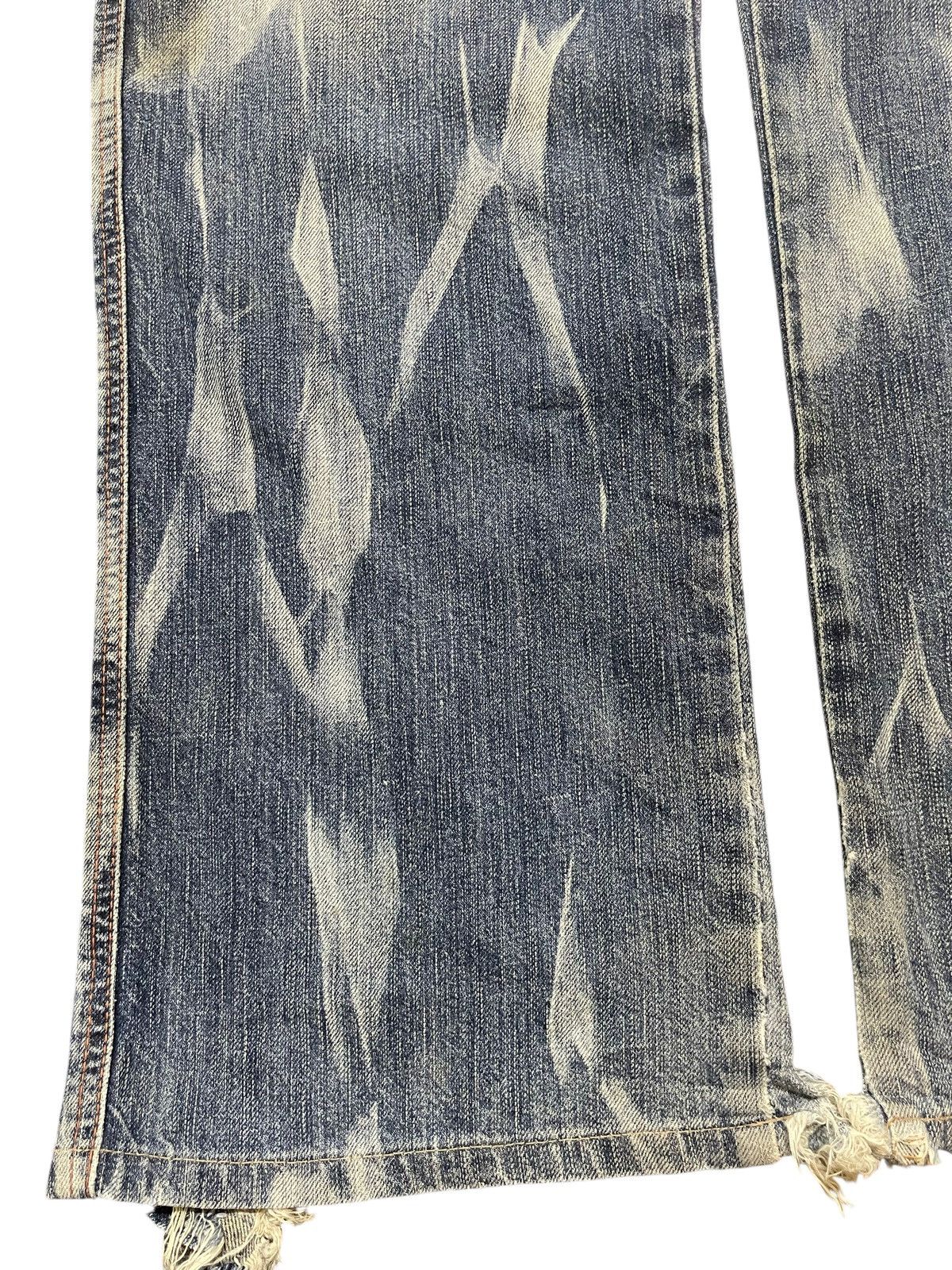 Edwin Vintage Edwin 503 Mud Wash Faded Distress Baggy Jeans Size US 34 / EU 50 - 7 Thumbnail
