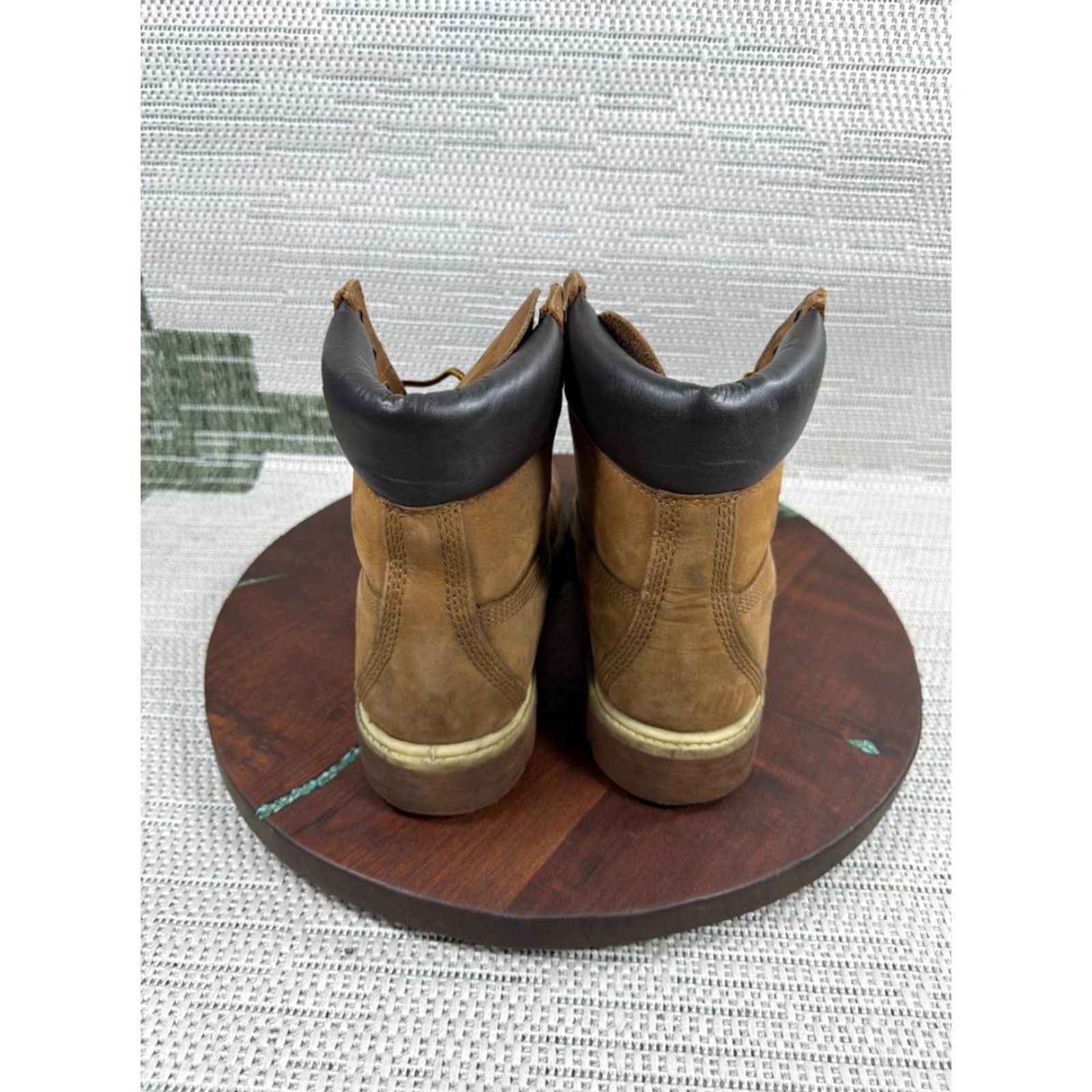 Timberland Timberland PRO Boots Mens Size 7.5 M Premium 6-Inch Soft Toe Work Brown Leather Size US 8 / EU 41 - 5 Thumbnail