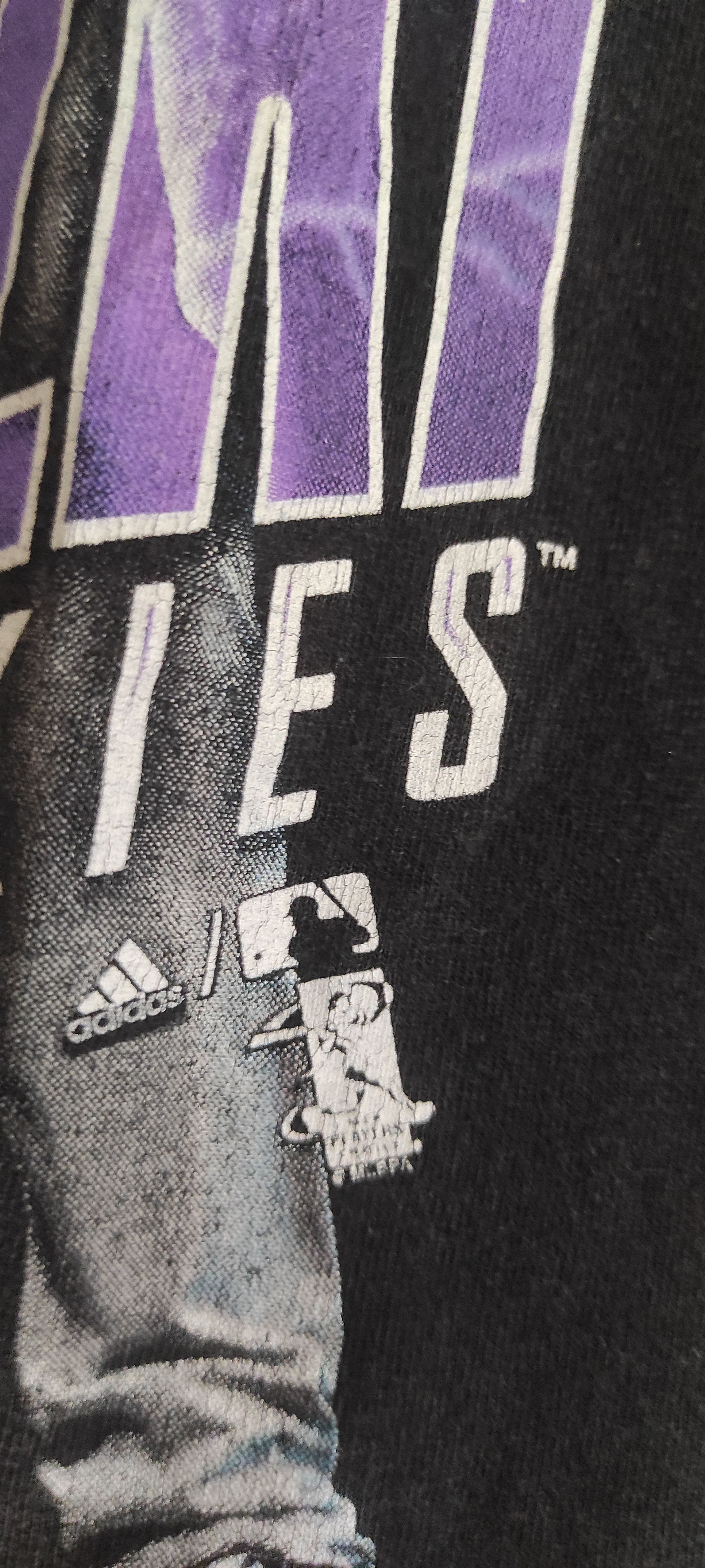 Adidas VTG Adidas Colorodo Rockies 1993 MLB T-shirt Size US S / EU 44-46 / 1 - 11 Thumbnail
