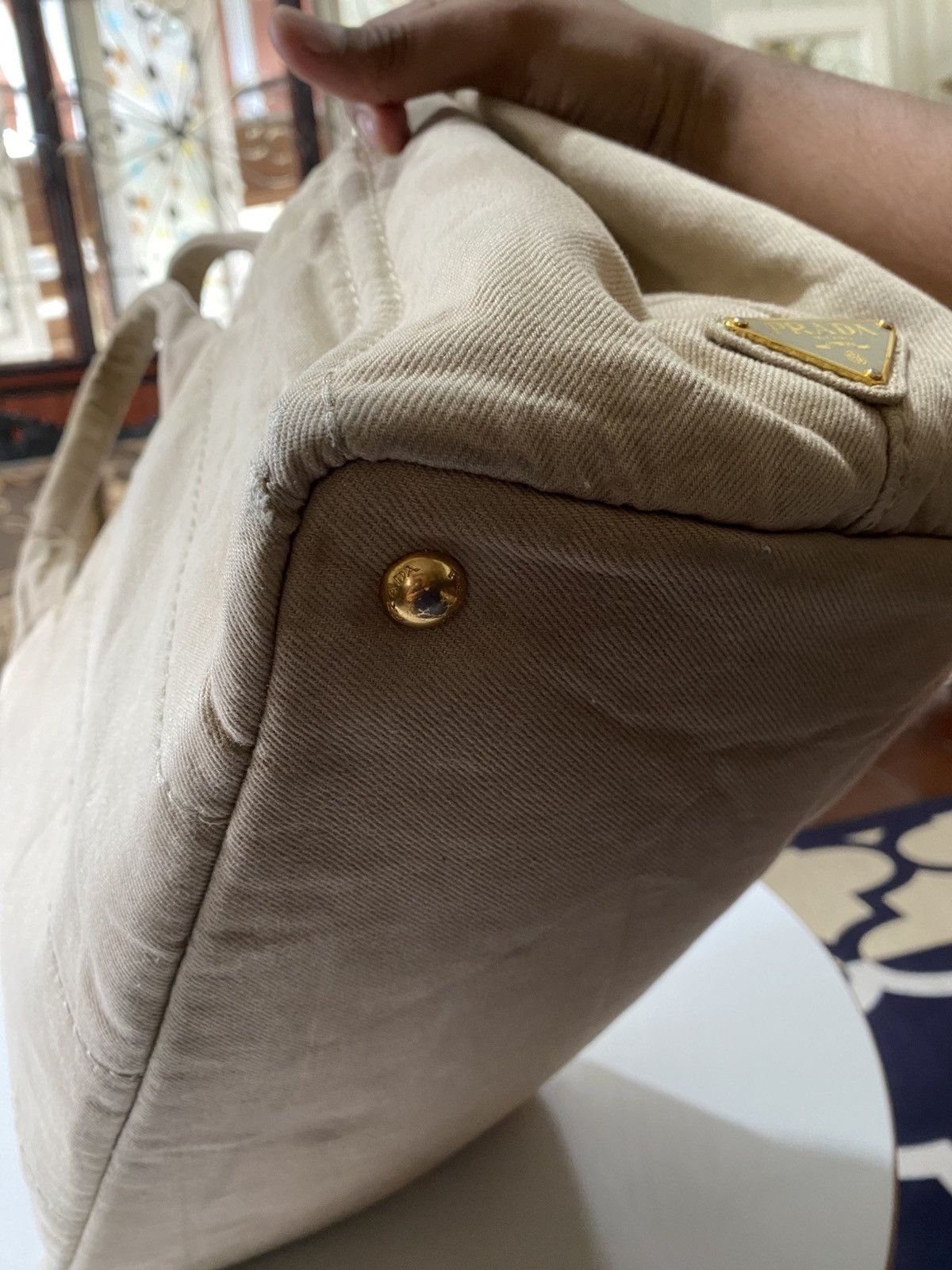 Prada Prada Canapa Tote Bags Size ONE SIZE - 16 Thumbnail