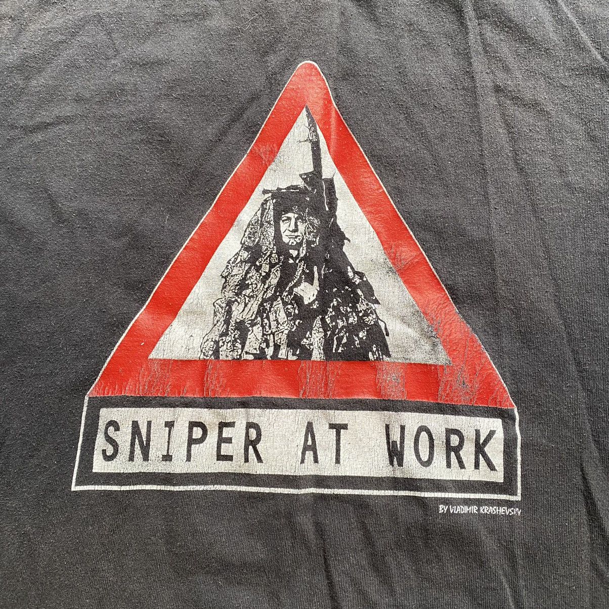 Hunter VINTAGE SNIPER AT WORK SUNFADED T SHIRT Size US M / EU 48-50 / 2 - 3 Thumbnail