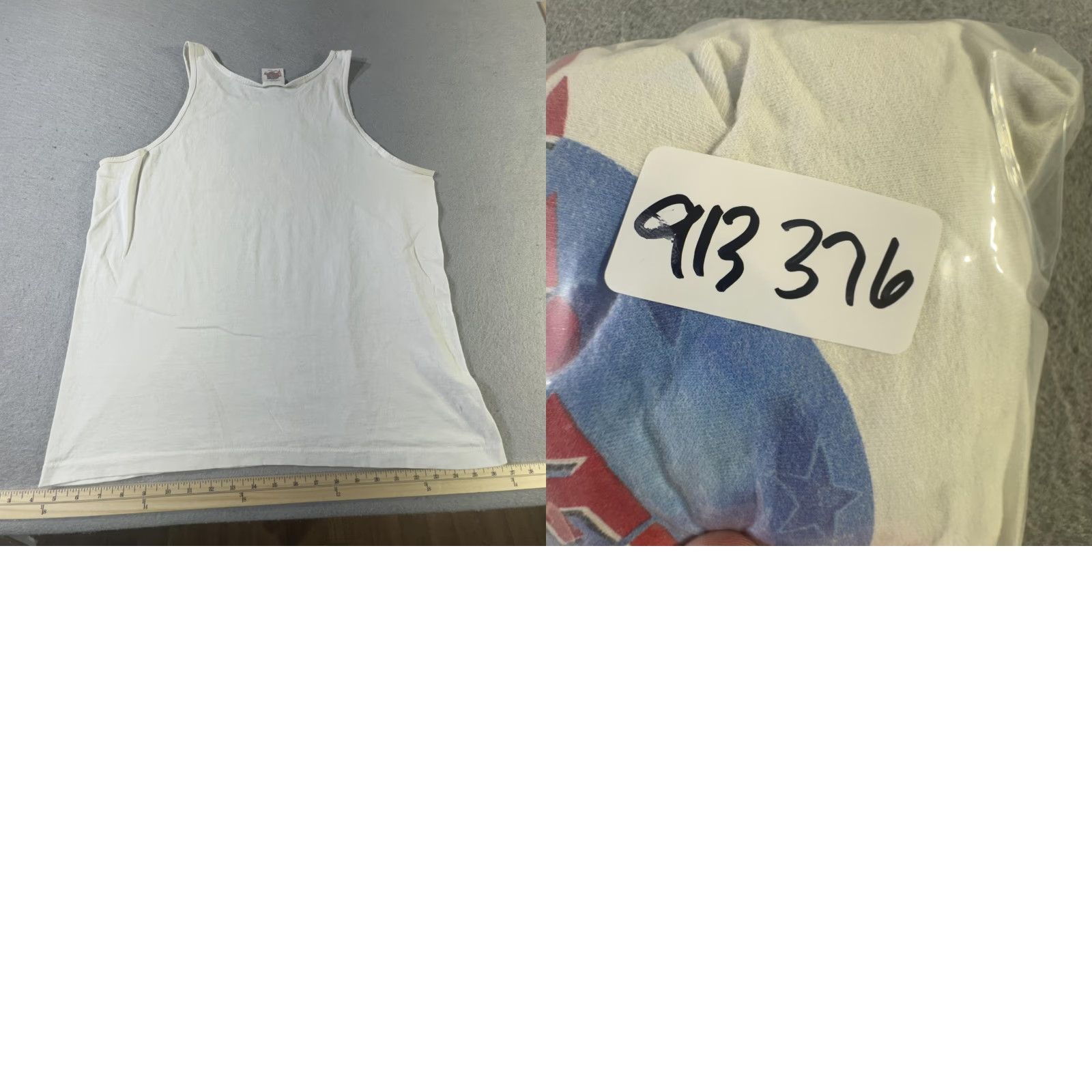 Planet Hollywood VINTAGE Planet Hollywood T-Shirt Men XL White 90s Retro Travel Promo Cotton Sleeveless Aspen Graphic Size US XL / EU 56 / 4 - 8 Thumbnail