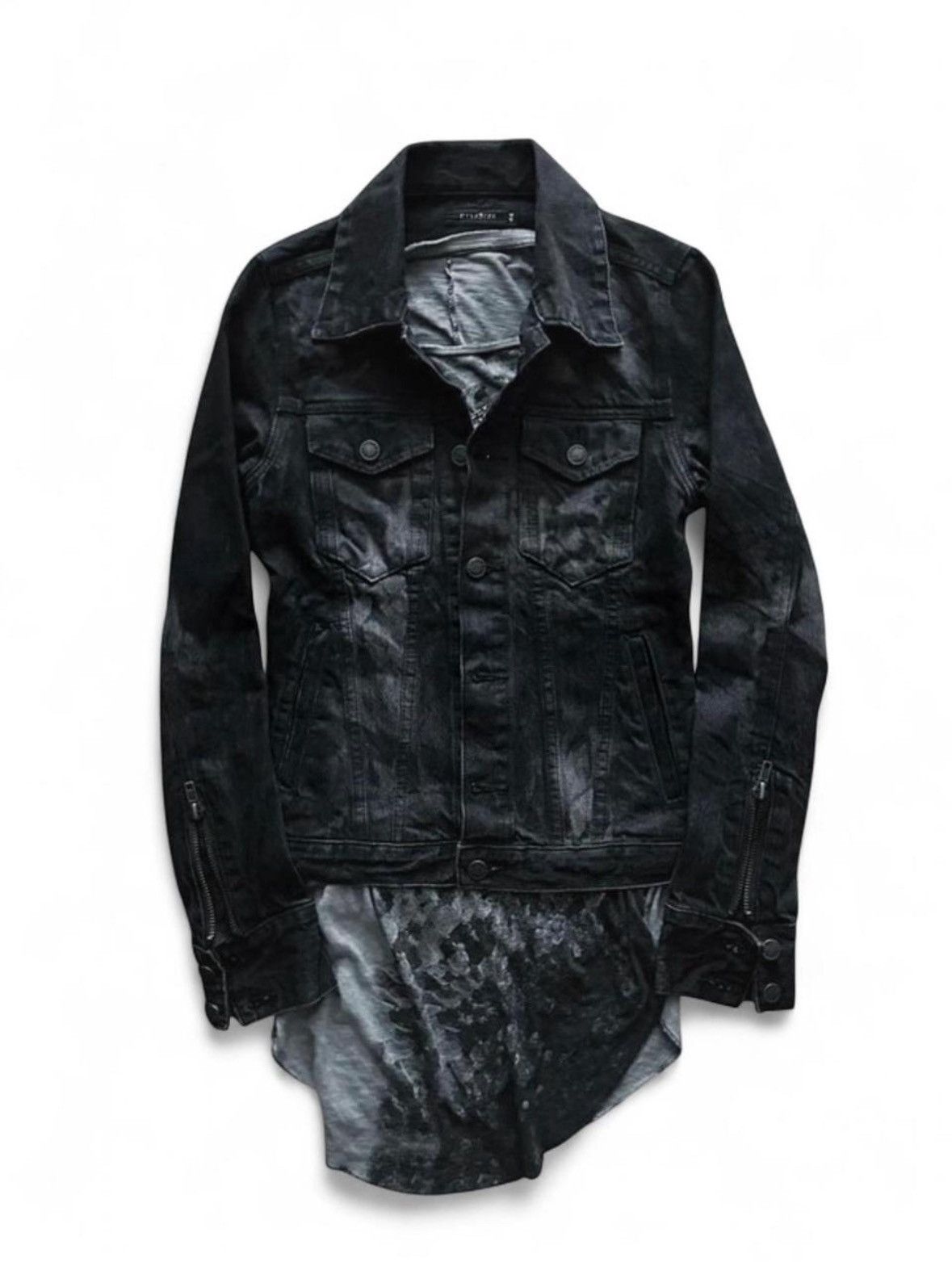 CIVARIZE Civarize shadow washed denim jacket Size US S / EU 44-46 / 1 - 1 Thumbnail