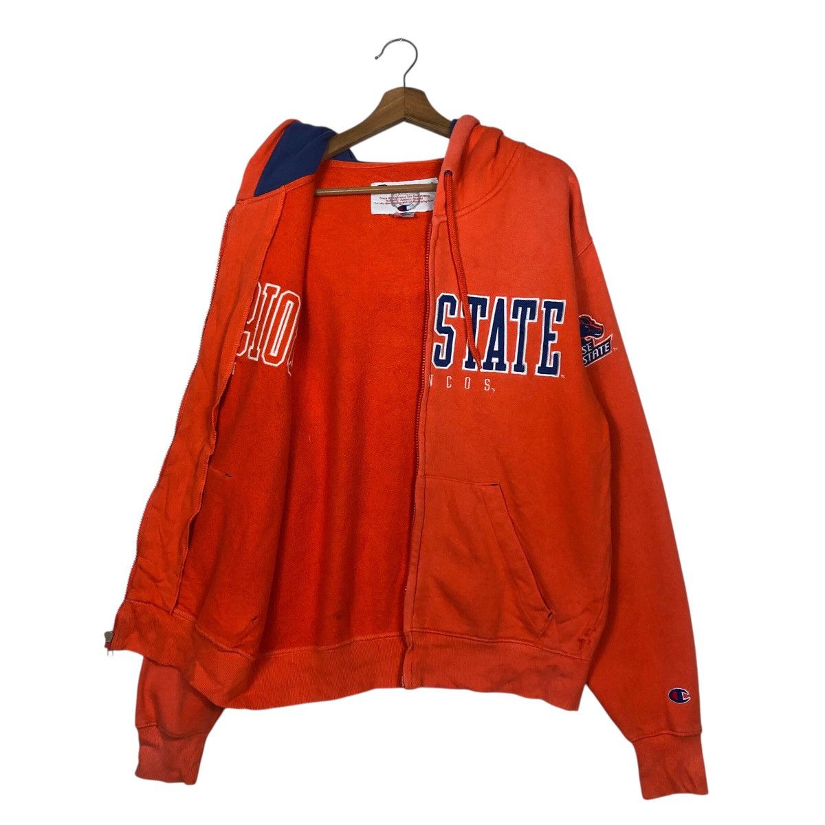 Japanese Brand 📌Vintage Sweatshirt Champion X Boise State Big Logo Rare Size US S / EU 44-46 / 1 - 13 Thumbnail