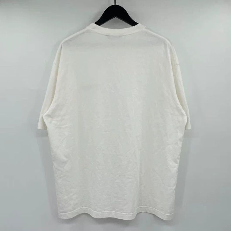 Balenciaga Balenciaga Front Embroidered Double B Letter Short Sleeve Size US L / EU 52-54 / 3 - 2 Thumbnail