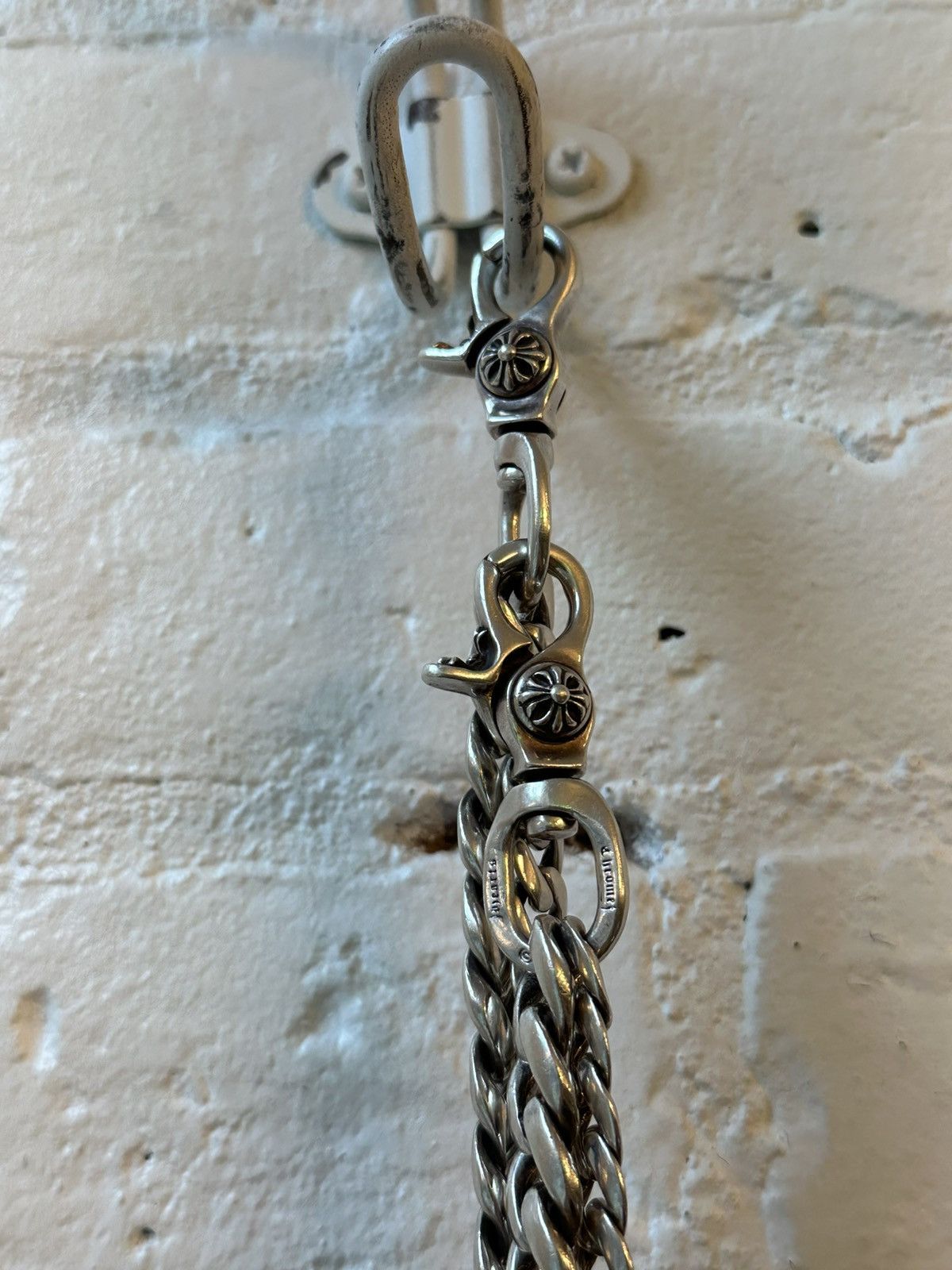 Chrome Hearts CHROME HEARTS 1-1 CUSTOM DOUBLE WALLET CHAIN Size ONE SIZE - 4 Thumbnail