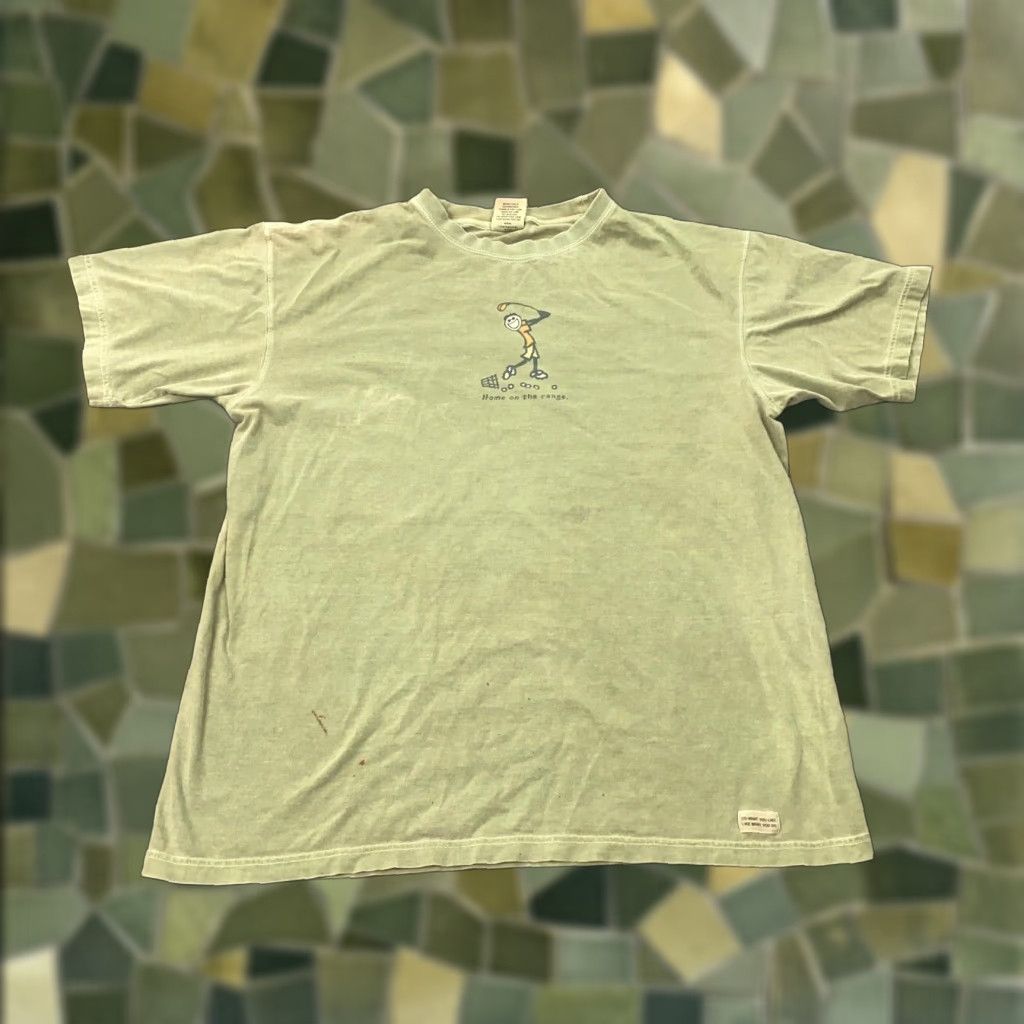 Life is Good Life is Good Tee Shirt Mens XL Green Sports Short Sleeve Crew Neck T-Shirt Casual Distressed Size US XL / EU 56 / 4 - 1 Thumbnail