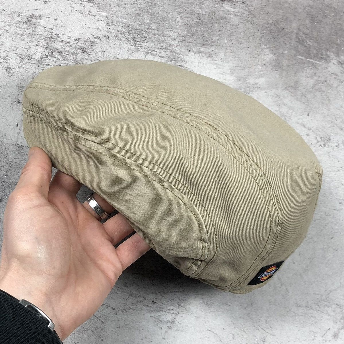 Dickies Dickies Vintage Flat Cap Newsboy Driver Hat Khaki Beige L/XL Size ONE SIZE - 2 Thumbnail
