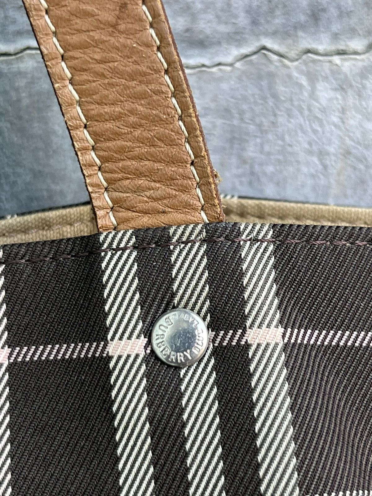 Burberry Blue Label Nova Check Tote Bag Size ONE SIZE - 7 Thumbnail