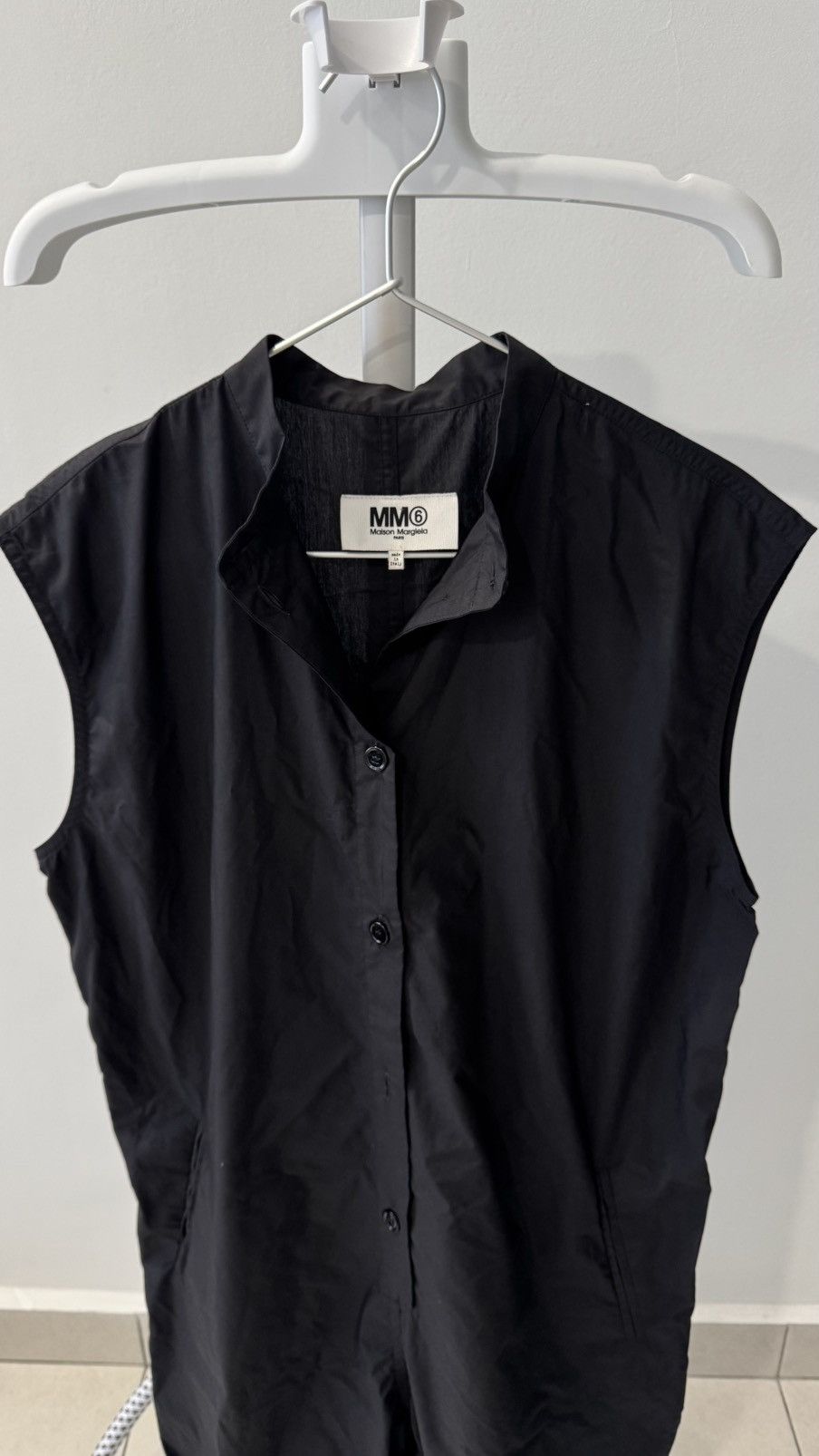 Maison Margiela MM6 Maison Margiela Black Short Jumpsuit Size XS / US 0-2 / IT 36-38 - 8 Thumbnail