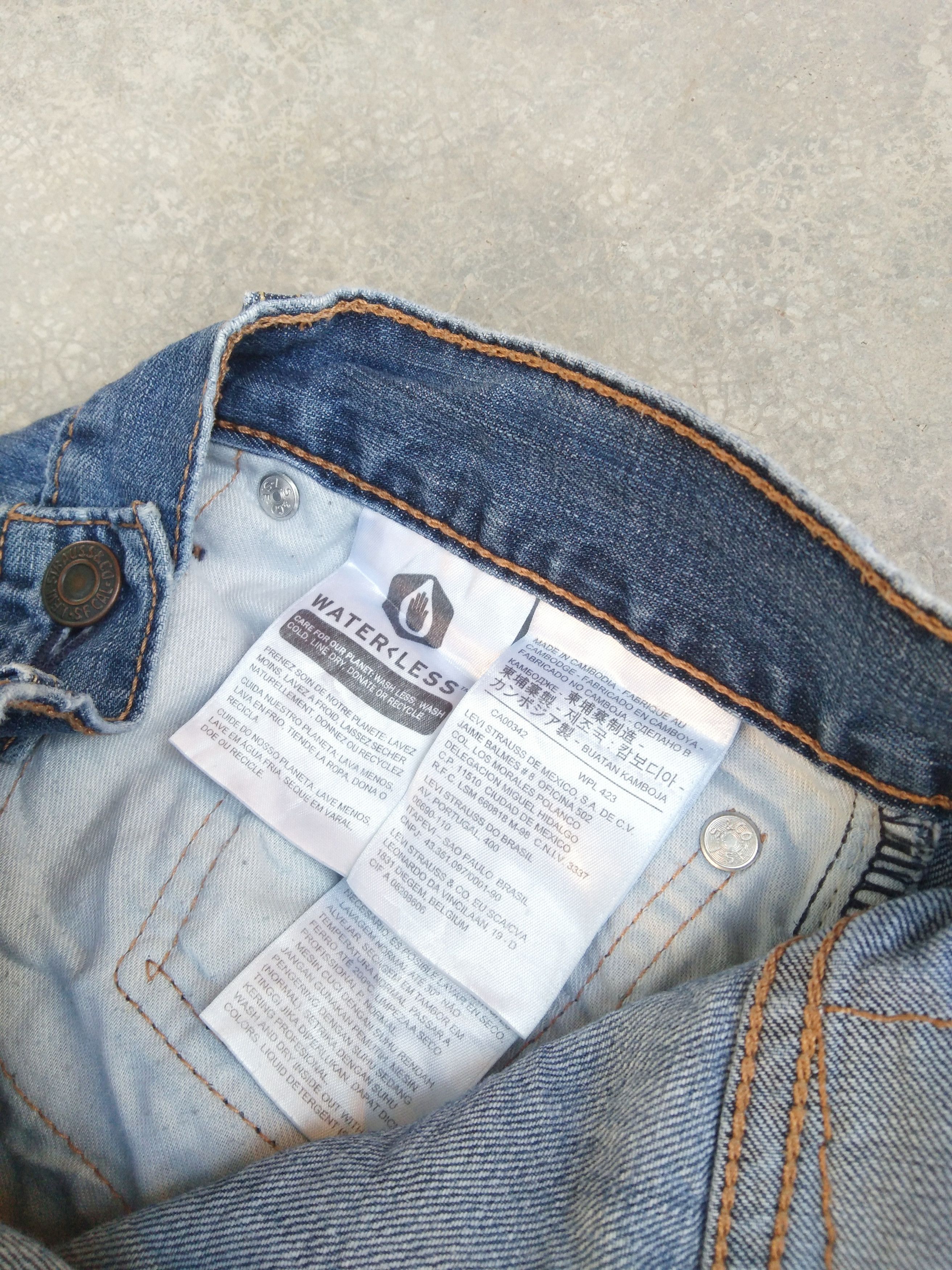 Levi's Vintage Levi's Jeans 527 Boot Cut Flared 32x30 Size US 32 / EU 48 - 5 Thumbnail