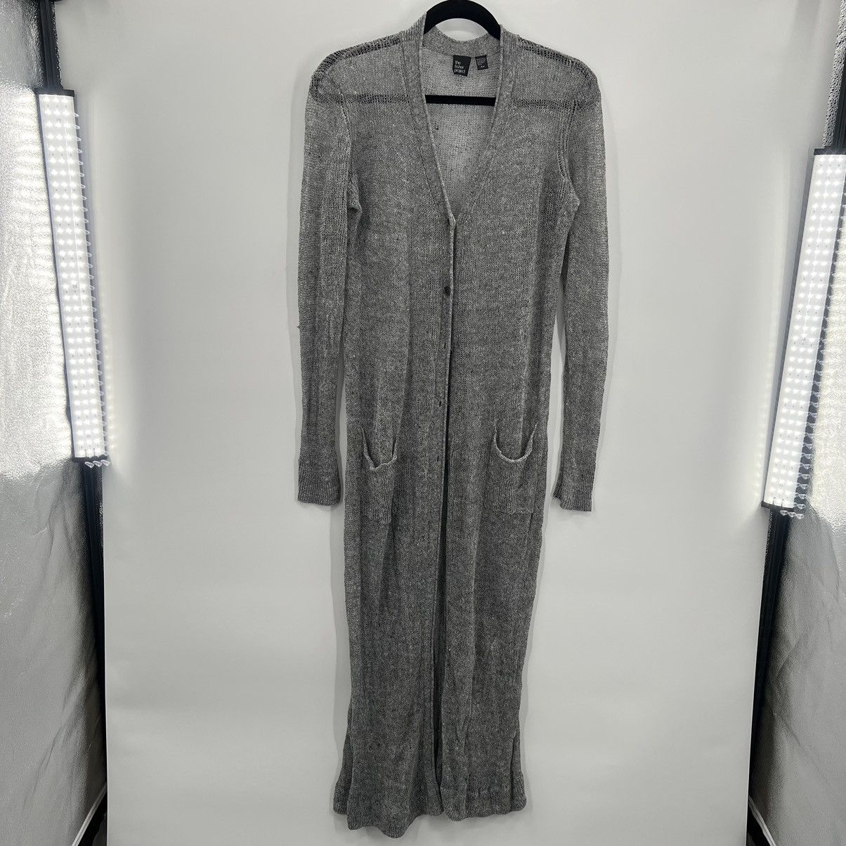 Eileen Fisher Eileen Fisher The Fisher Project Knit Long Cardigan Linen M Size M / US 6-8 / IT 42-44 - 1 Thumbnail