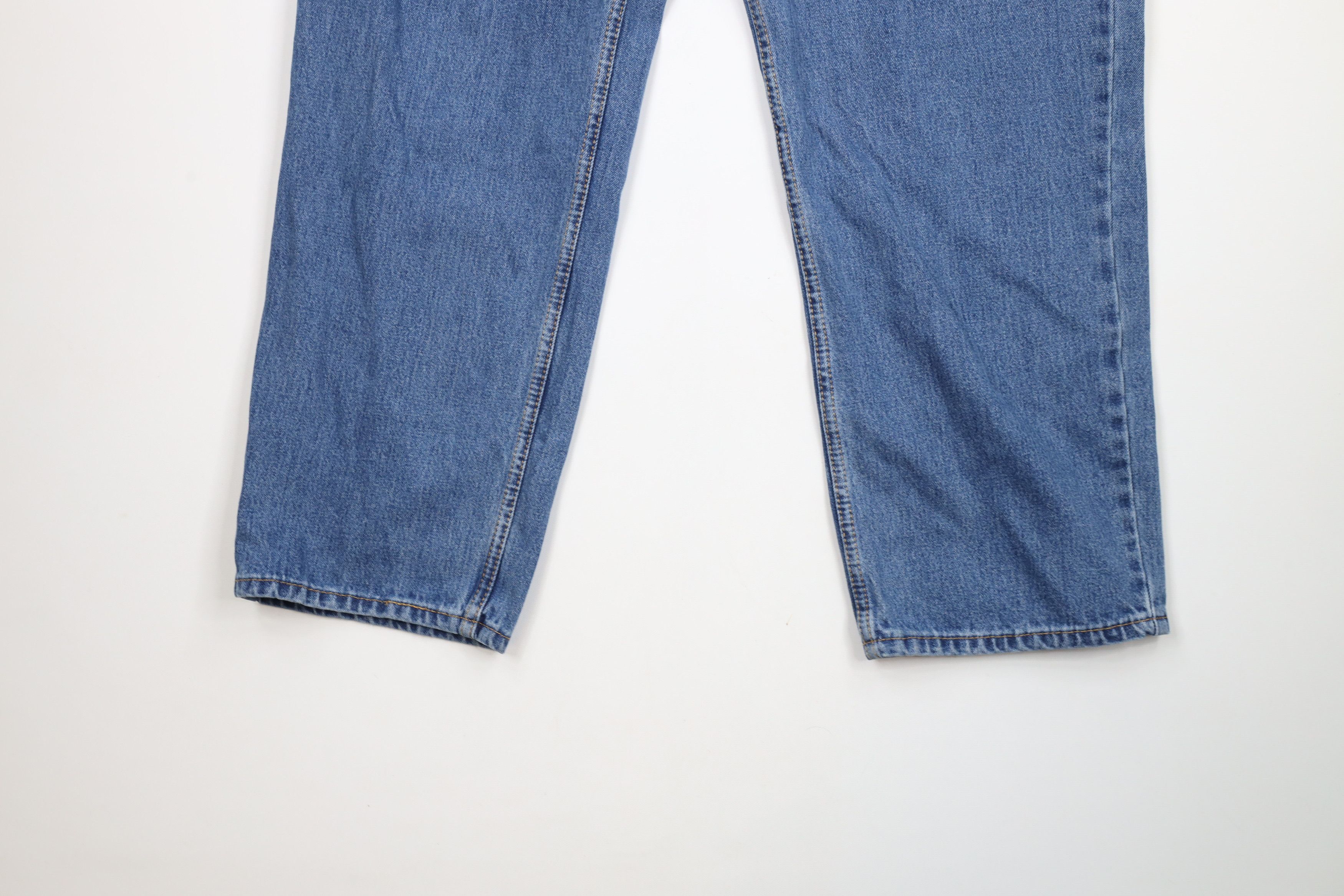 Levi's × Vintage Vintage Y2K Levis 550 Relaxed Tapered Leg Denim Jeans Blue Size US 40 / EU 56 - 4 Thumbnail