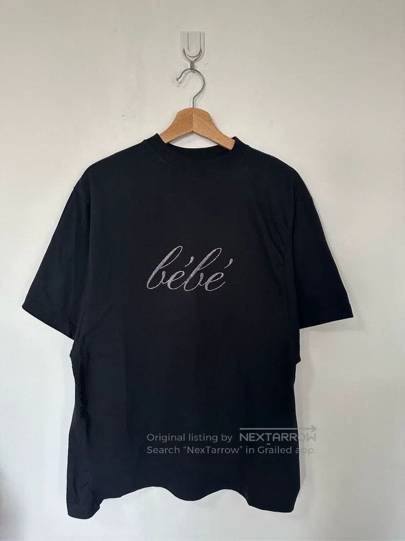 Balenciaga Balenciaga Black crystal logo short-sleeve Size US S / EU 44-46 / 1 - 1 Thumbnail