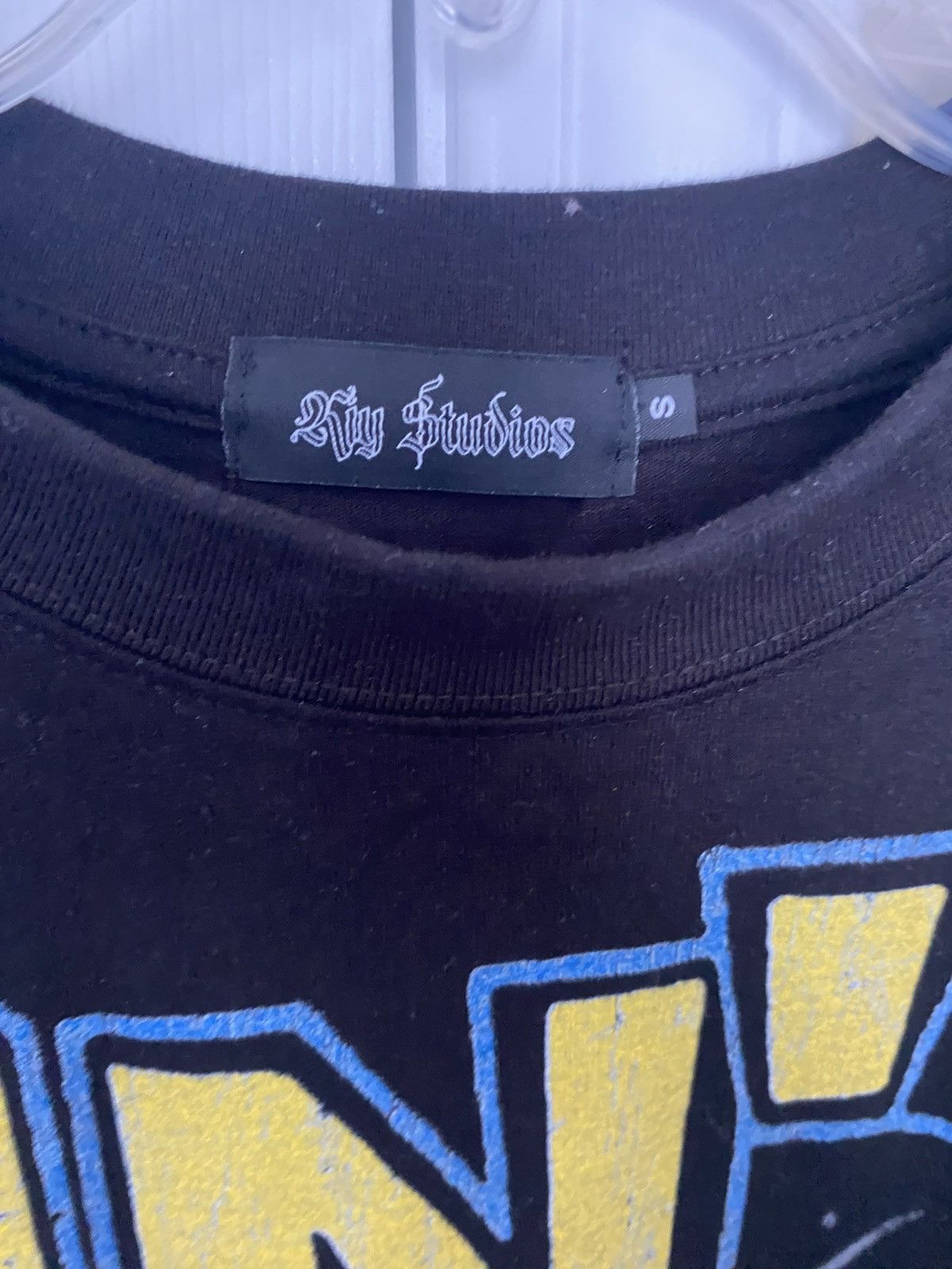 Other KIY STUDIOS "DON'T BE A MENACE" BLACK TEE Size US S / EU 44-46 / 1 - 5 Thumbnail
