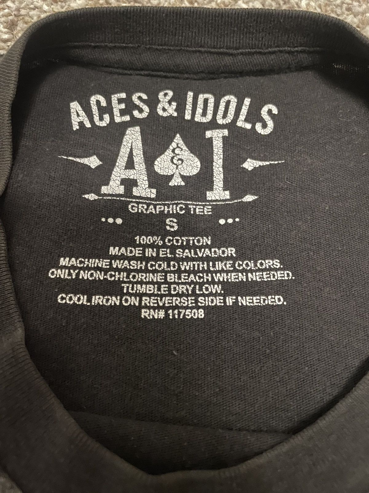 Affliction × Tapout × UFC Y2K affliction style aces and idols skull shirt Size US S / EU 44-46 / 1 - 3 Thumbnail