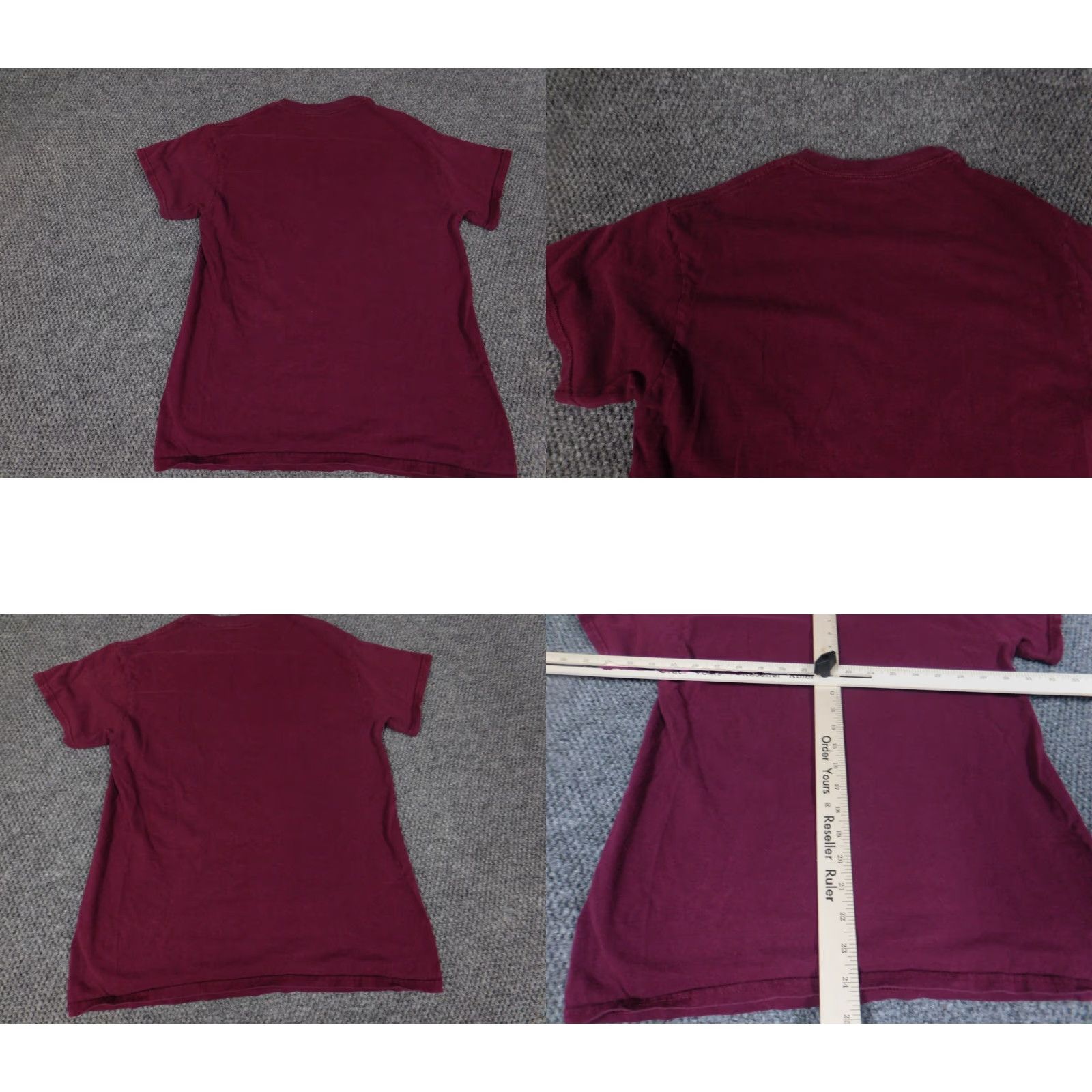 Vintage Popular Poison Shirt T-Shirt Mens Small Red 90s Logo Short Sleeve Crew Neck Cotton Knit Vintage No (adjusted to rules) Size US S / EU 44-46 / 1 - 8 Thumbnail