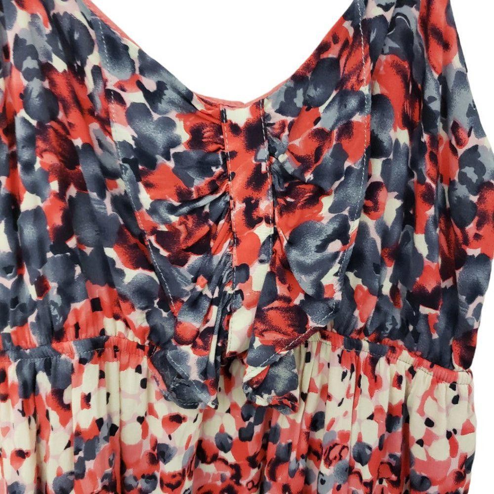 Designer CT204 Ladies Criss Cross Cotton Swing Blouse with Pockets S Size S / US 4 / IT 40 - 3 Thumbnail