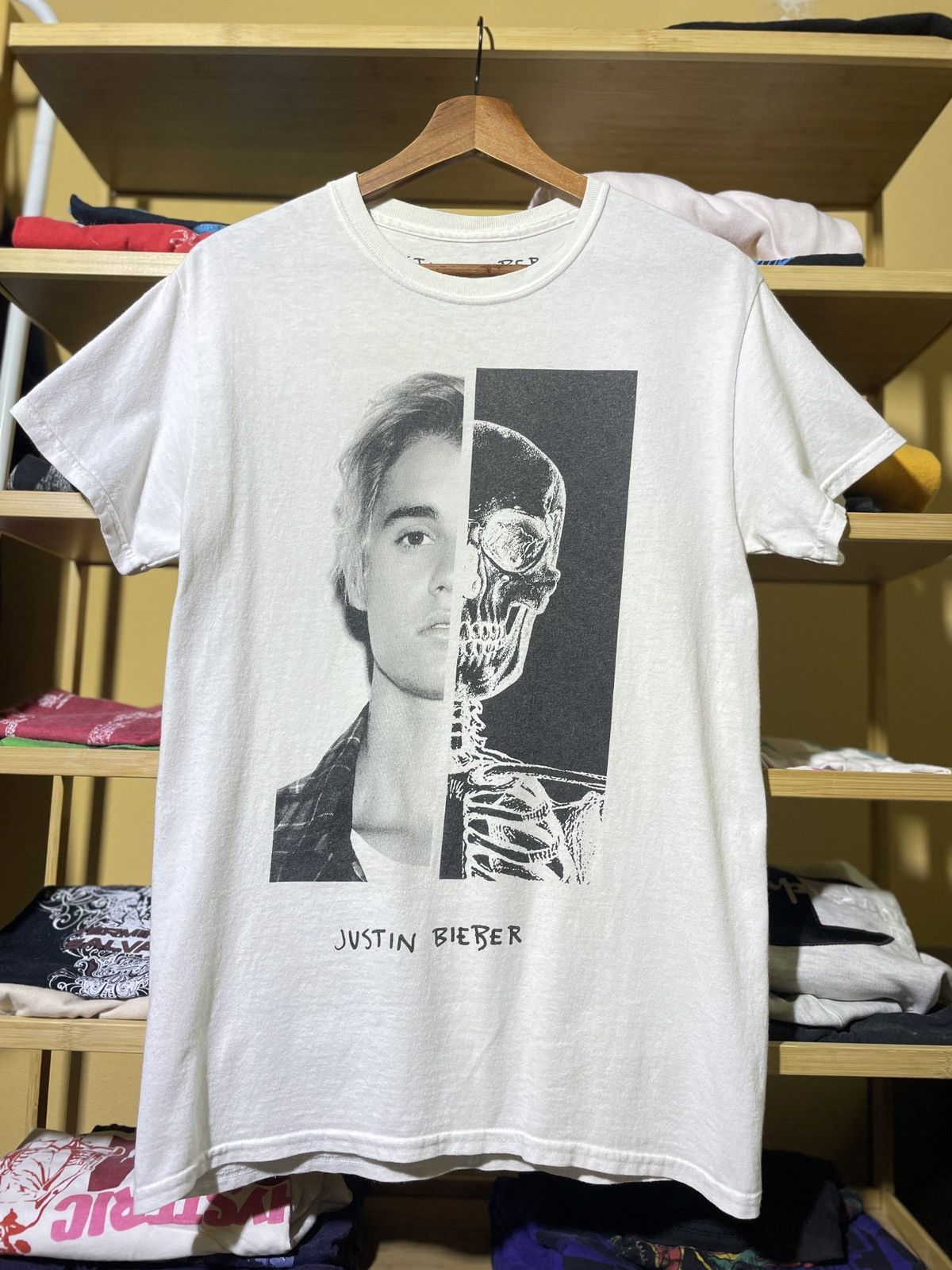 Justin Bieber Justin Bieber Purpose Tour Skull Design Size US S / EU 44-46 / 1 - 1 Thumbnail