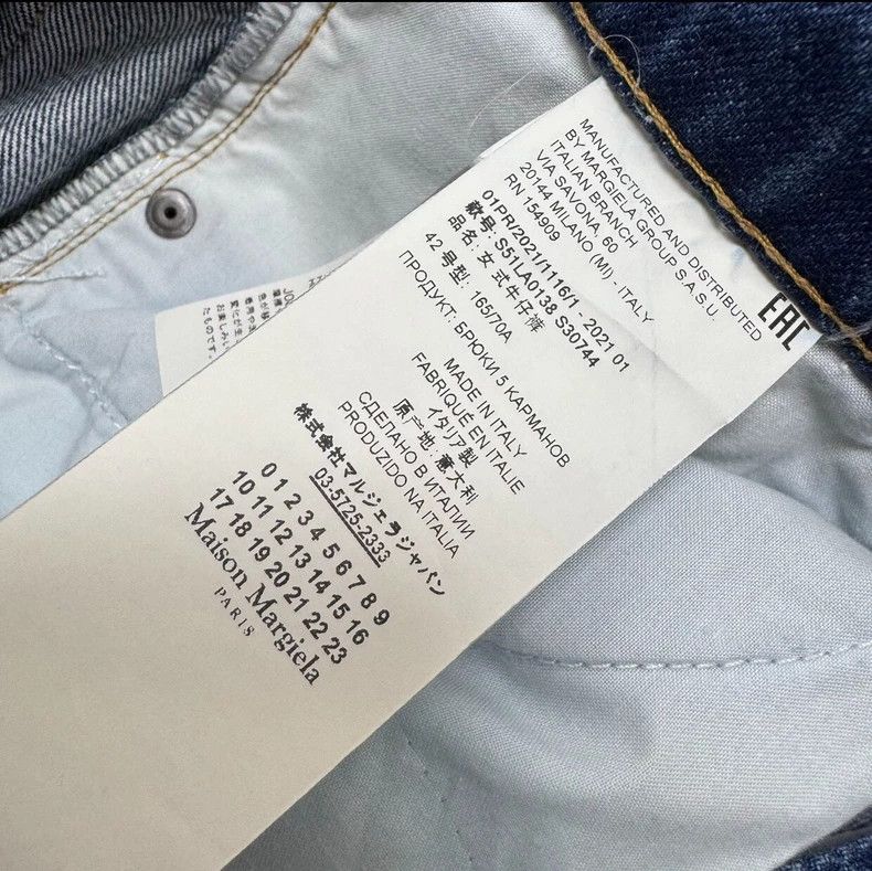 Maison Margiela Maison Margiela Straight jeans 2504-Nextarrow Size 27" / US 4 / IT 40 - 8 Thumbnail